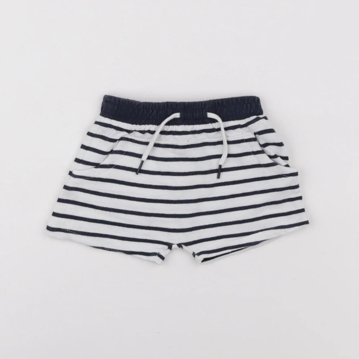 Vertbaudet - short bleu - 9 mois