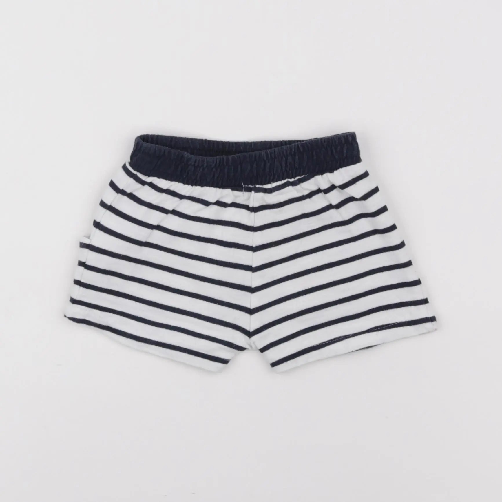 Vertbaudet - short bleu - 9 mois