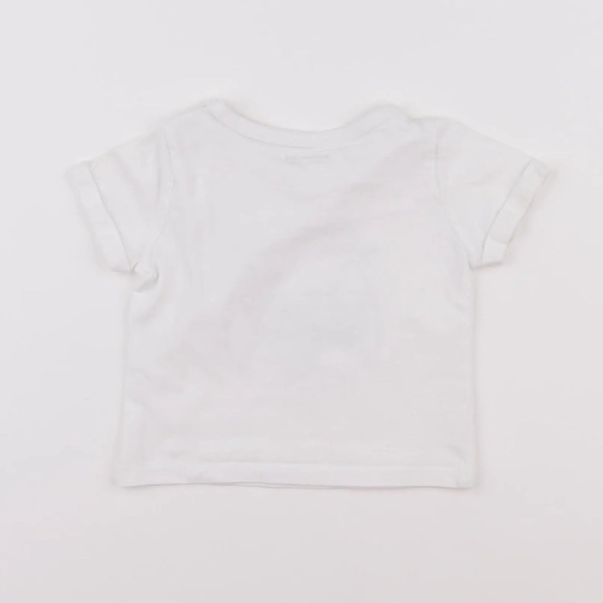 Vertbaudet - tee-shirt blanc - 6 mois