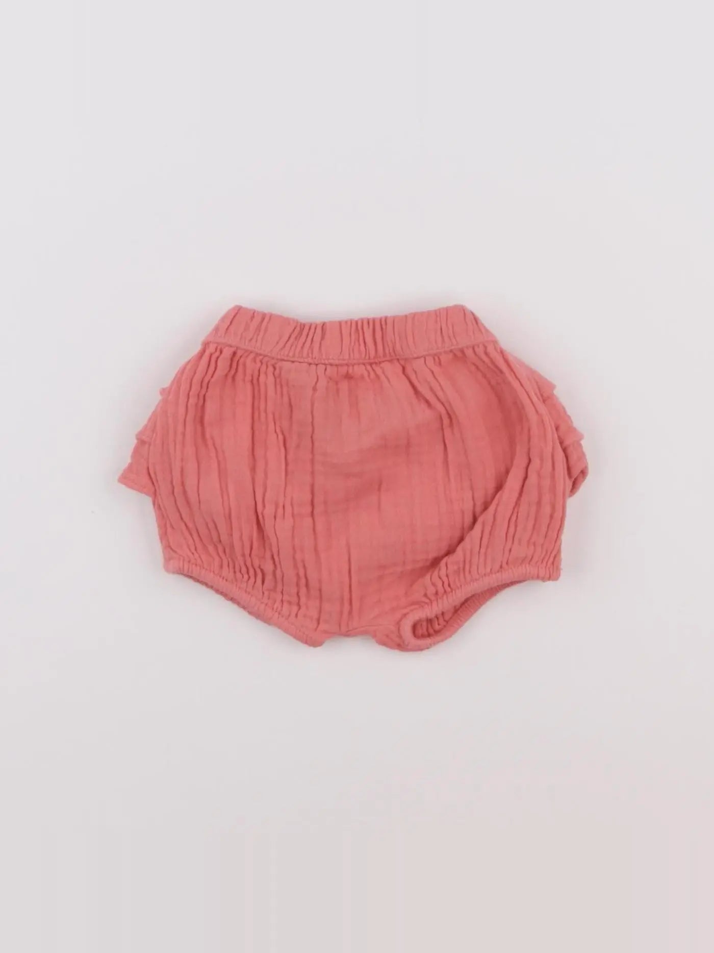 Vertbaudet - bloomer volants au dos rose - 3 mois