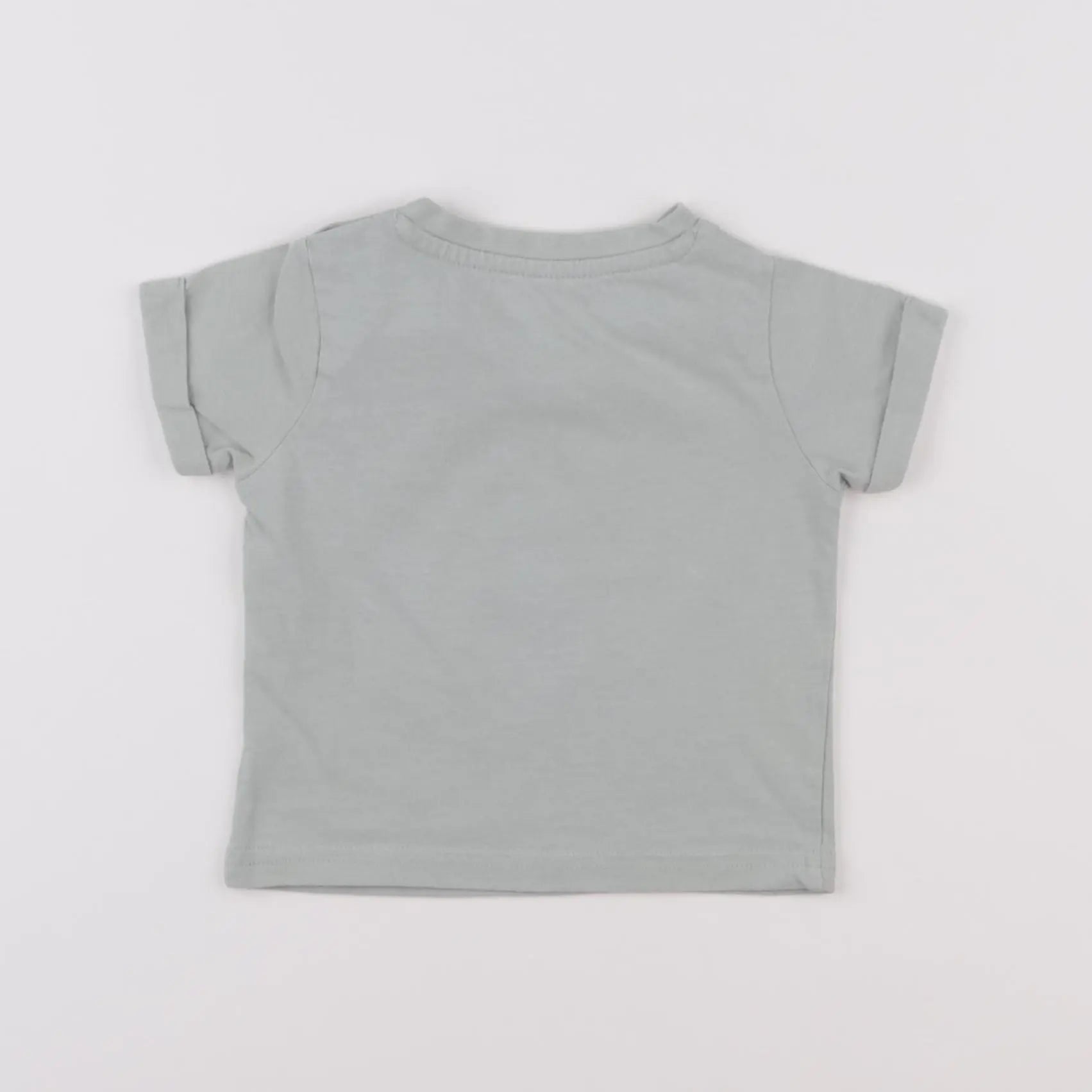 Vertbaudet - tee-shirt vert - 6 mois
