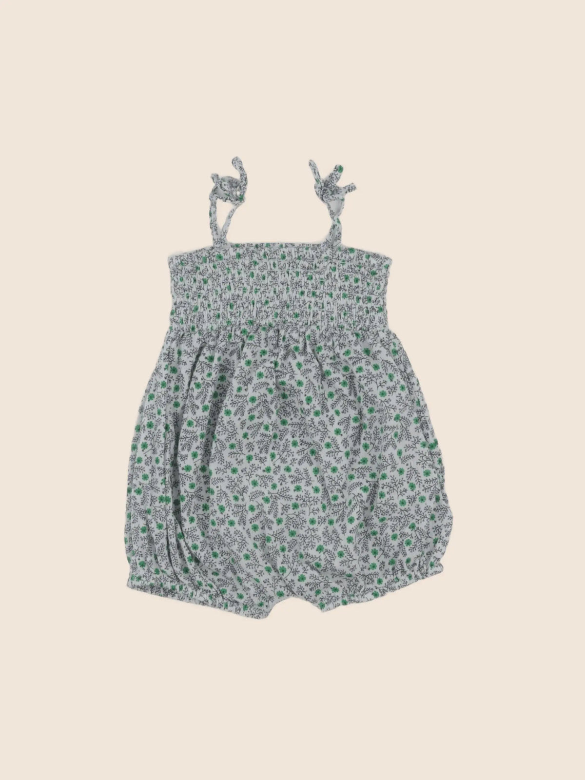 Boutchou - combinaison vert - 6 mois