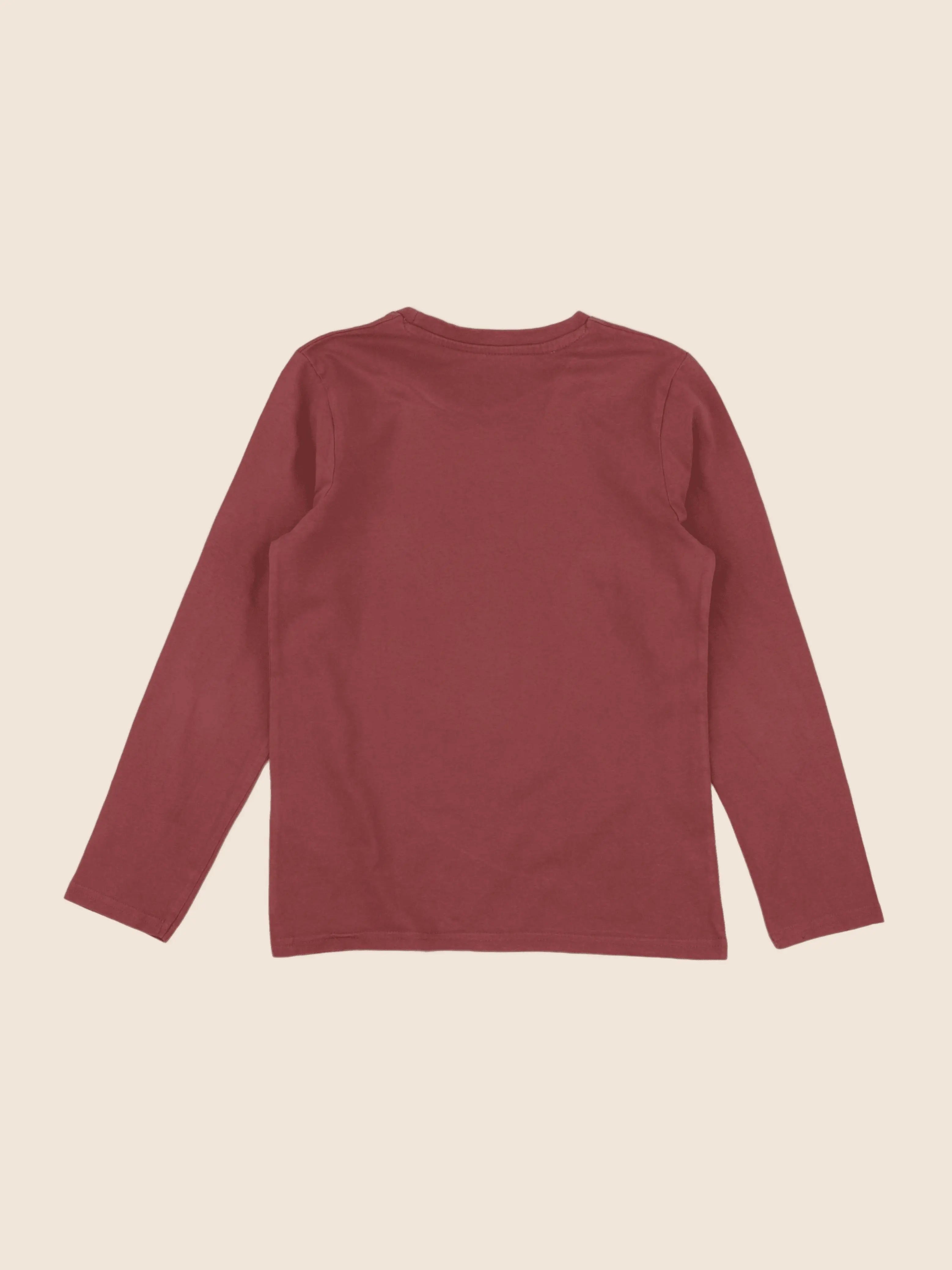 Vertbaudet - tee-shirt rouge - 10 ans