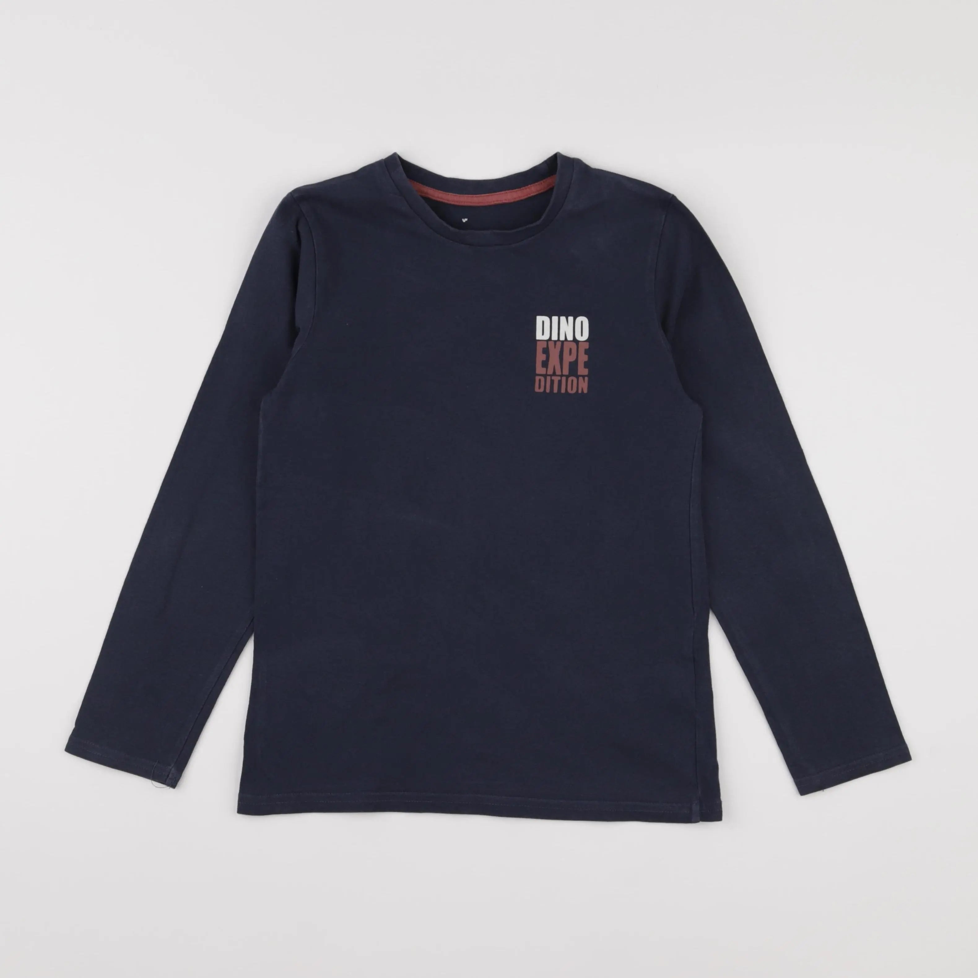 Vertbaudet - tee-shirt bleu - 10 ans