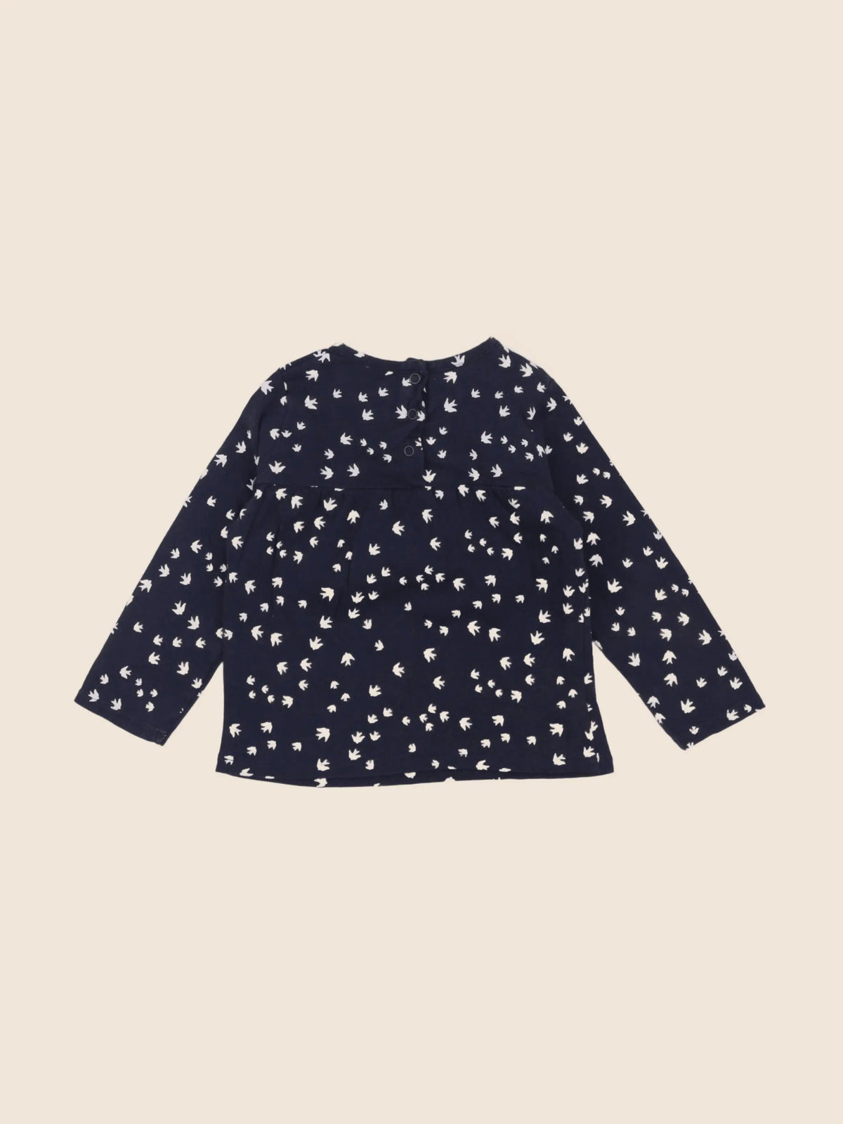 Vertbaudet - tee-shirt bleu - 12 mois