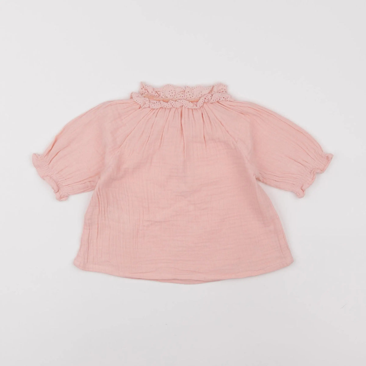 Vertbaudet - blouse rose - 18 mois