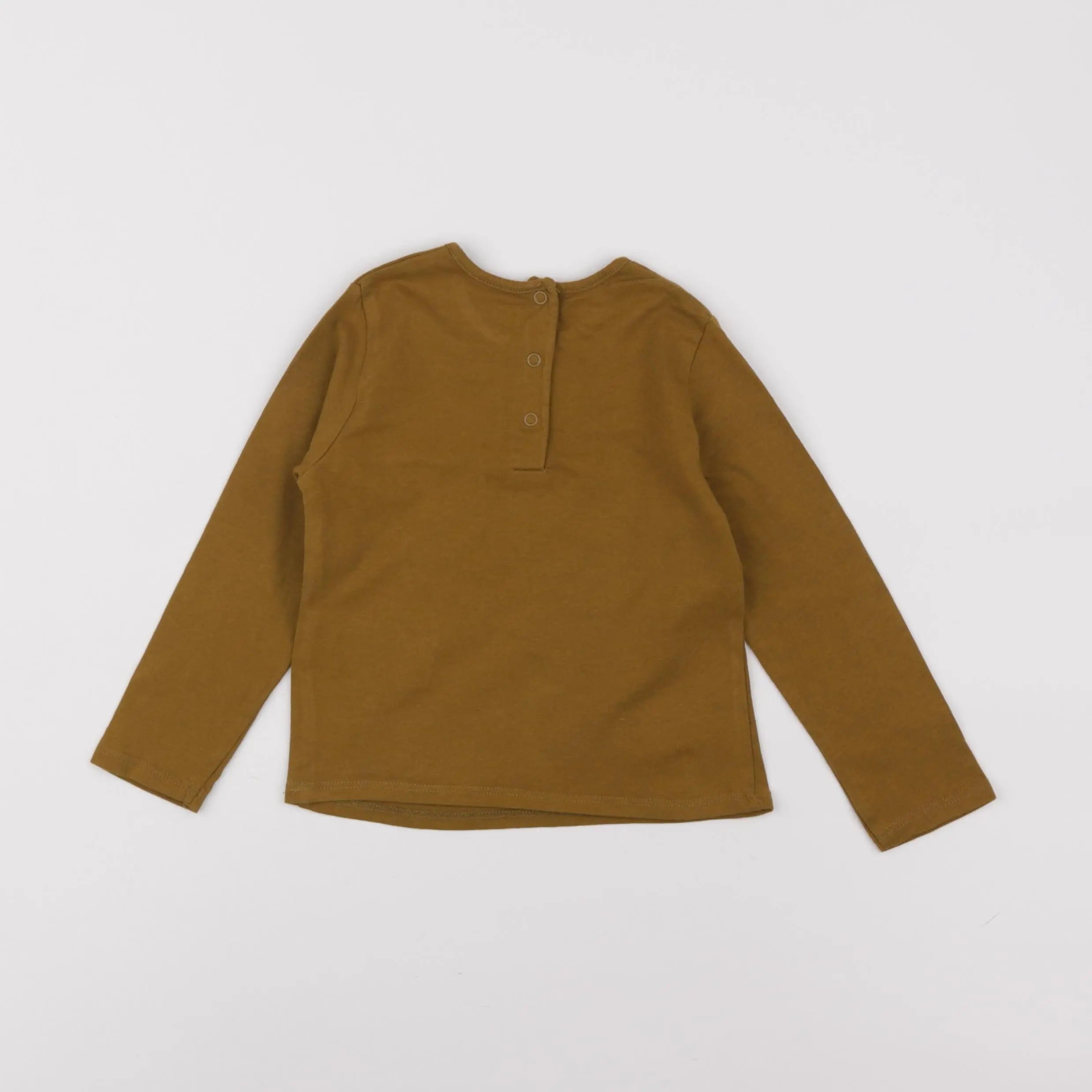 Vertbaudet - tee-shirt marron - 18 mois
