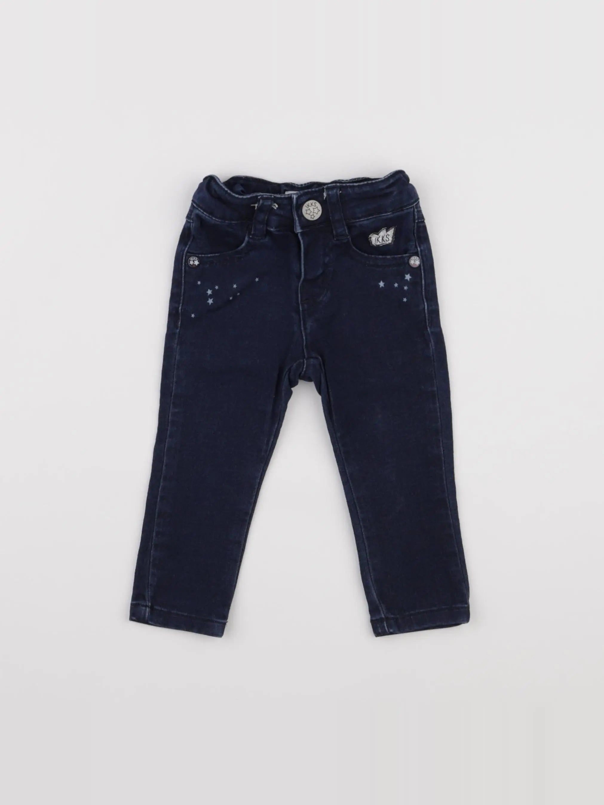 IKKS - jean bleu - 6 mois