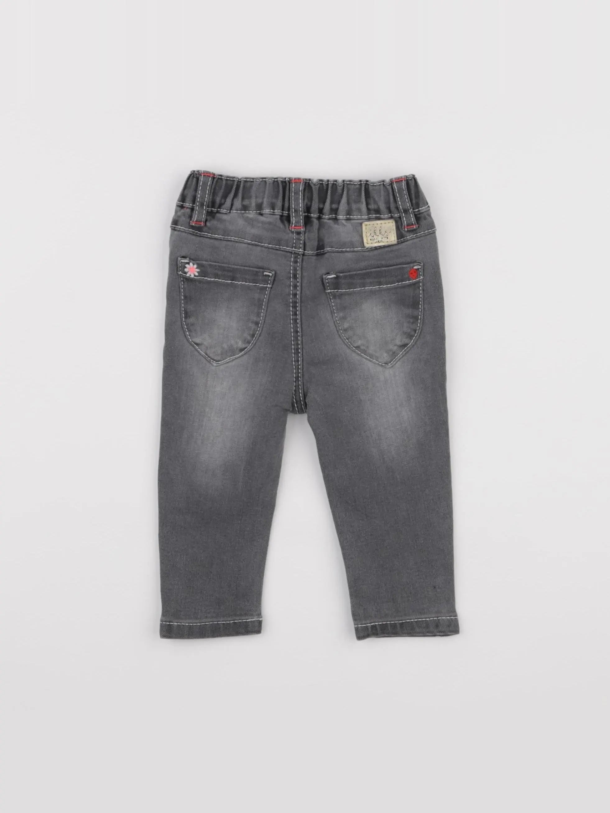 IKKS - jean gris - 6 mois