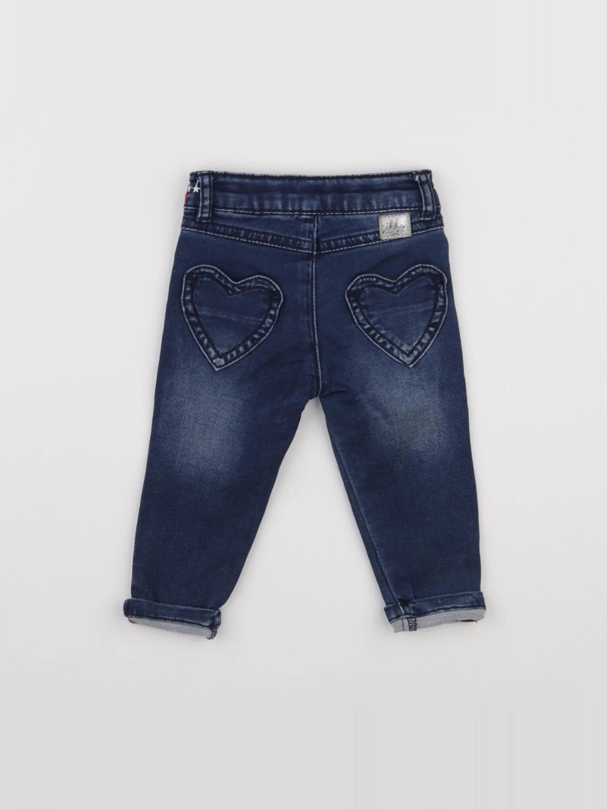 IKKS - jean bleu - 6 mois