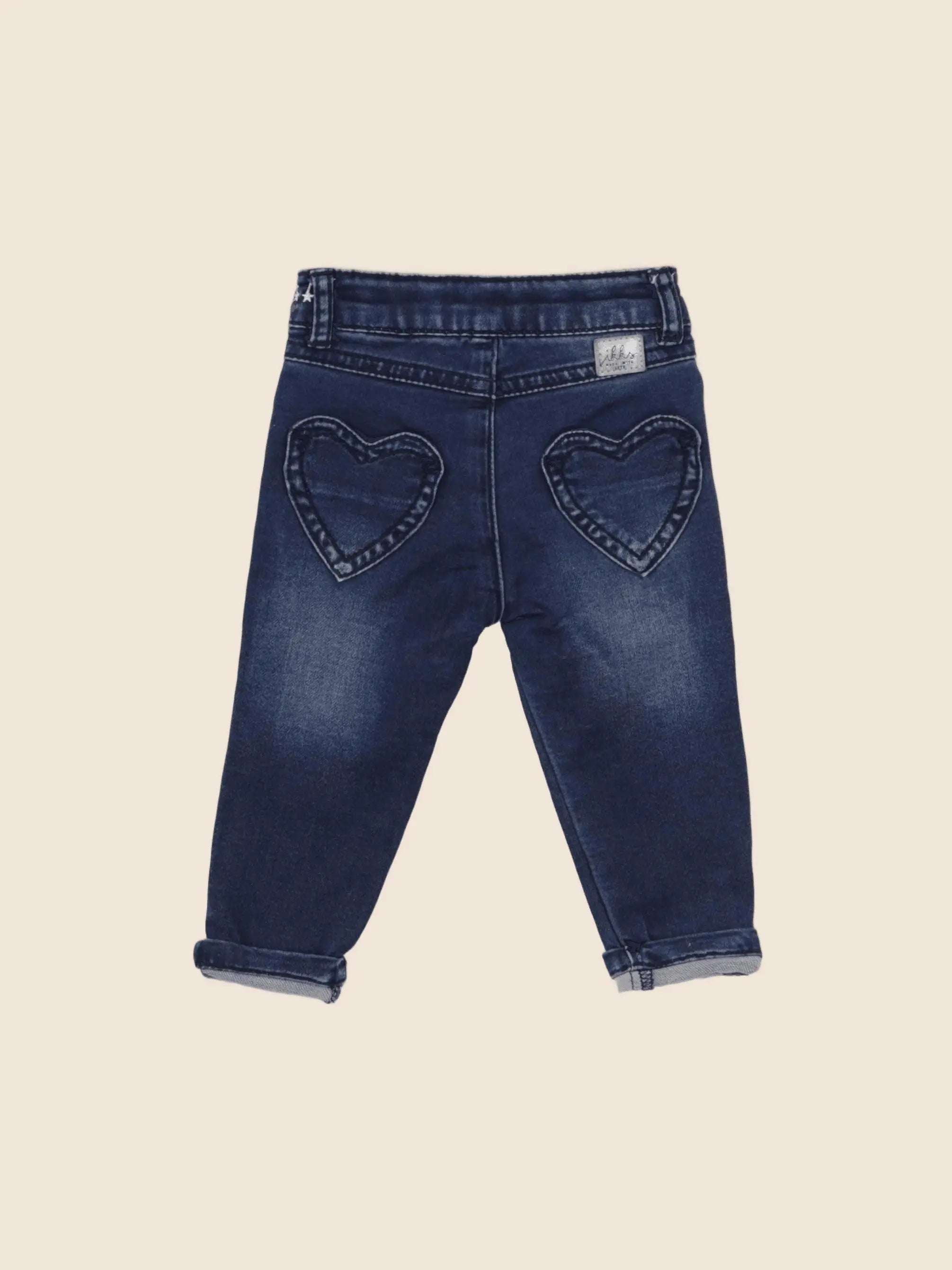 IKKS - jean bleu - 6 mois