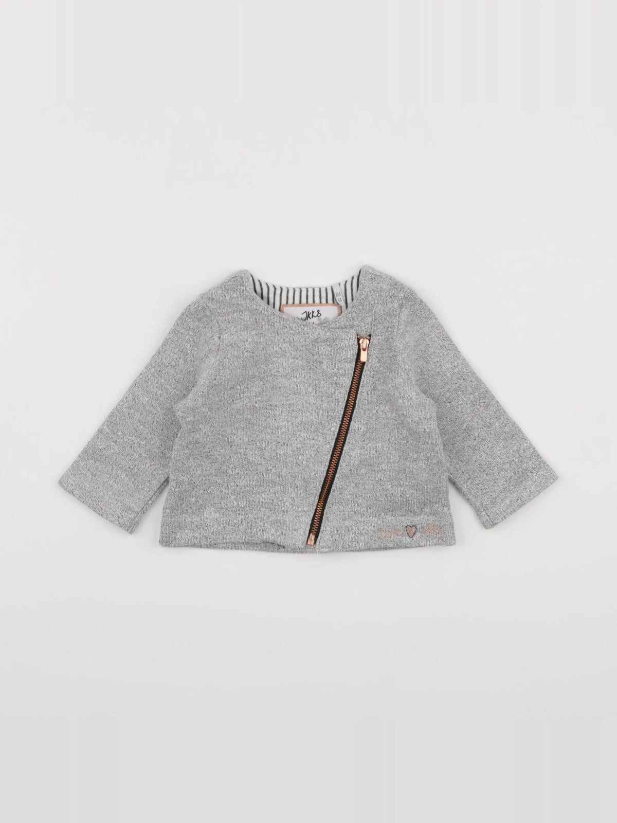 IKKS - veste gris - 6 mois