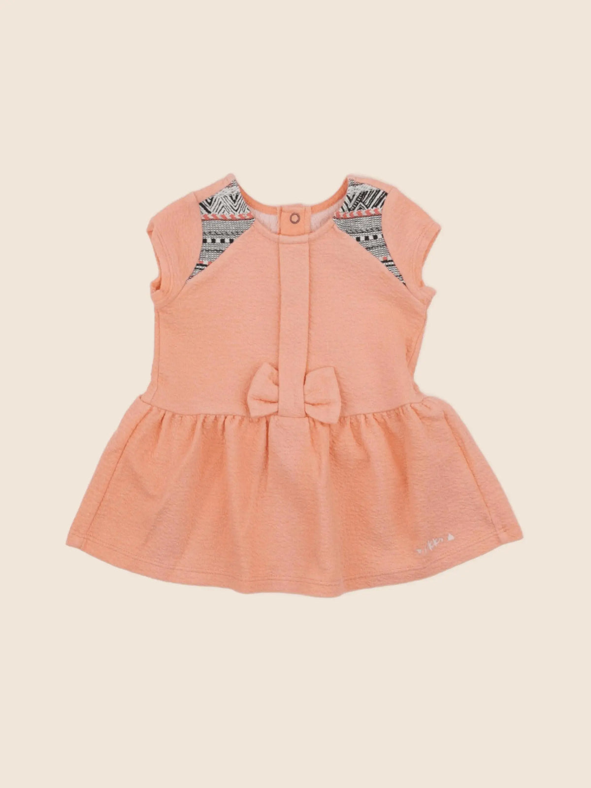 IKKS - robe orange - 3 mois