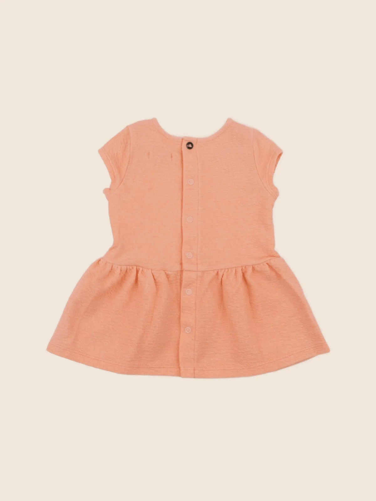 IKKS - robe orange - 3 mois