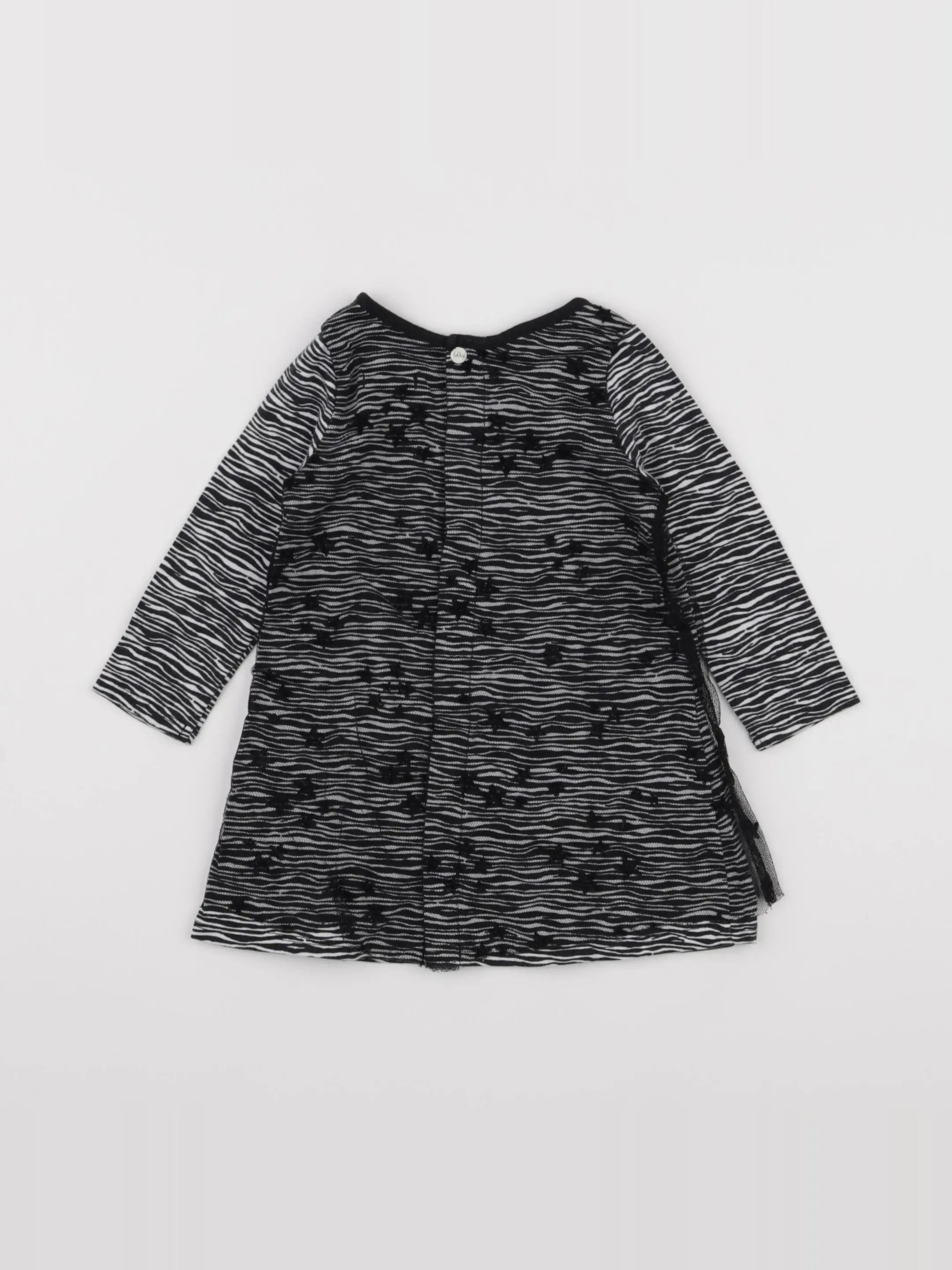 IKKS - robe noir - 6 mois