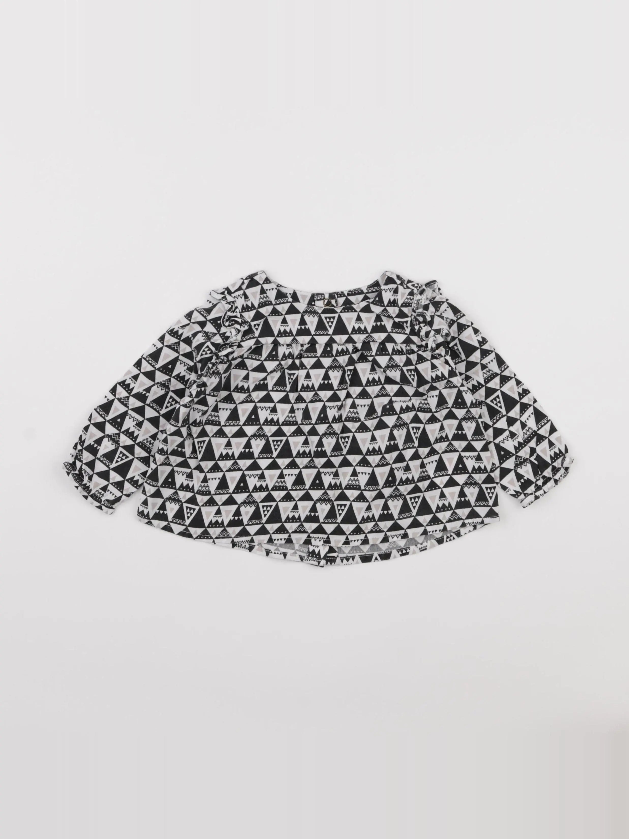 IKKS - blouse noir - 6 mois