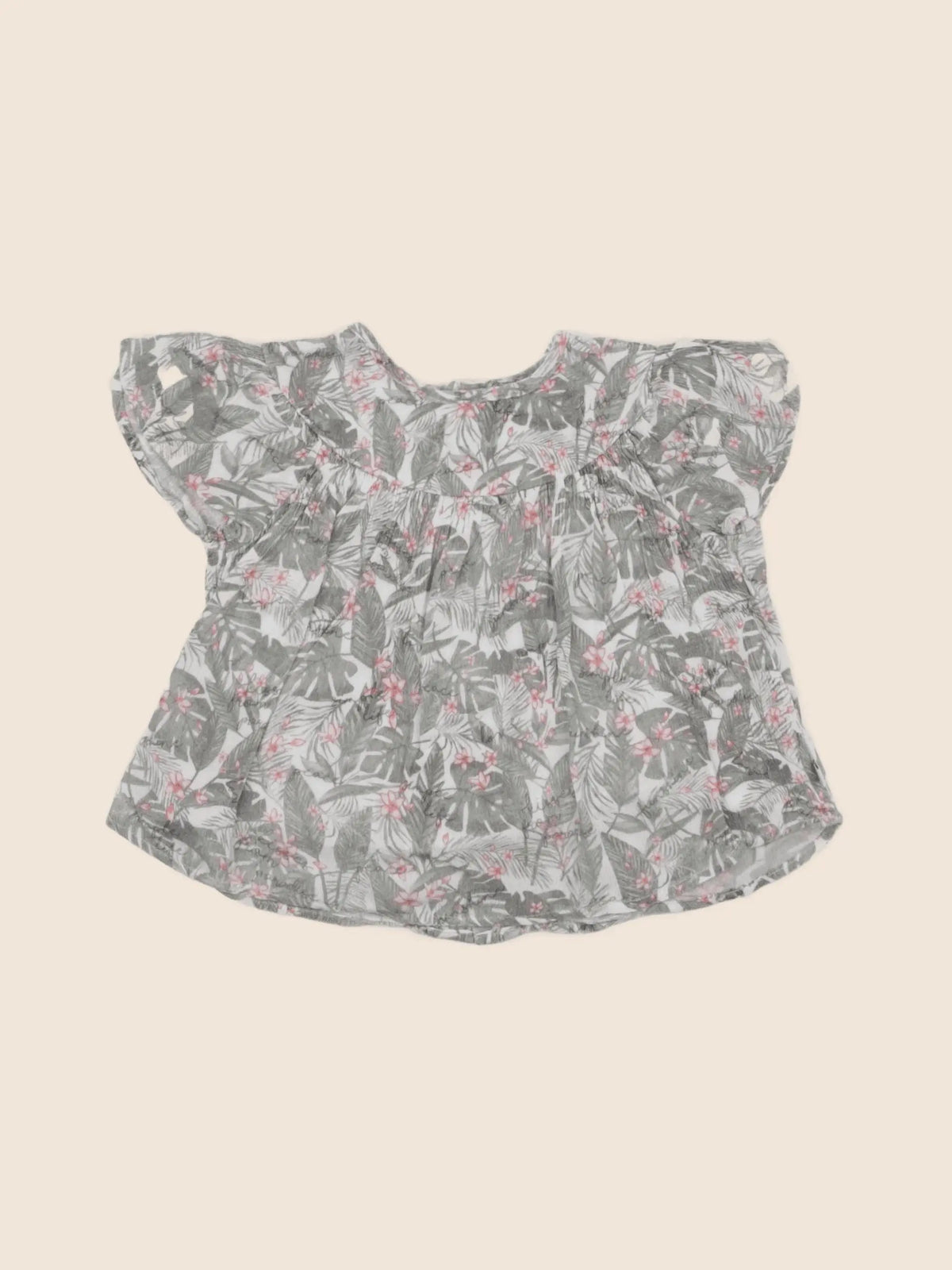 IKKS - blouse vert - 18 mois