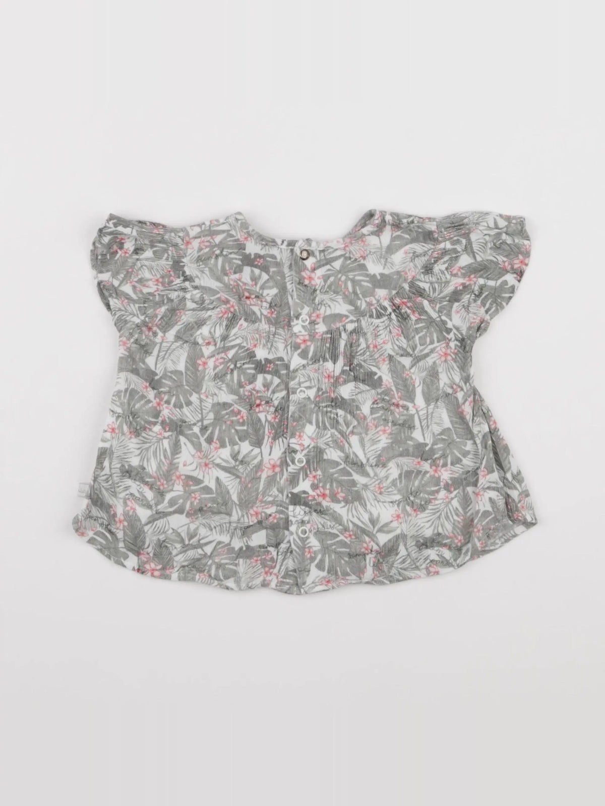 IKKS - blouse vert - 18 mois