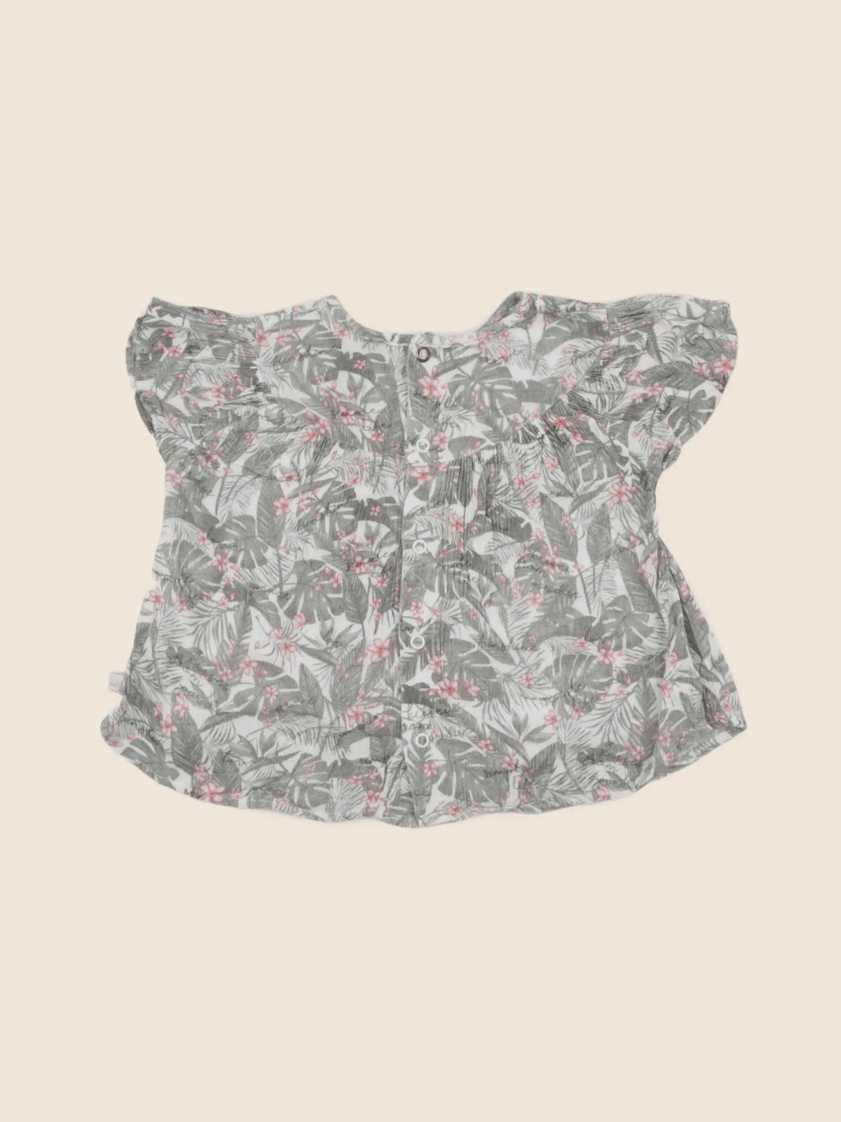 IKKS - blouse vert - 18 mois