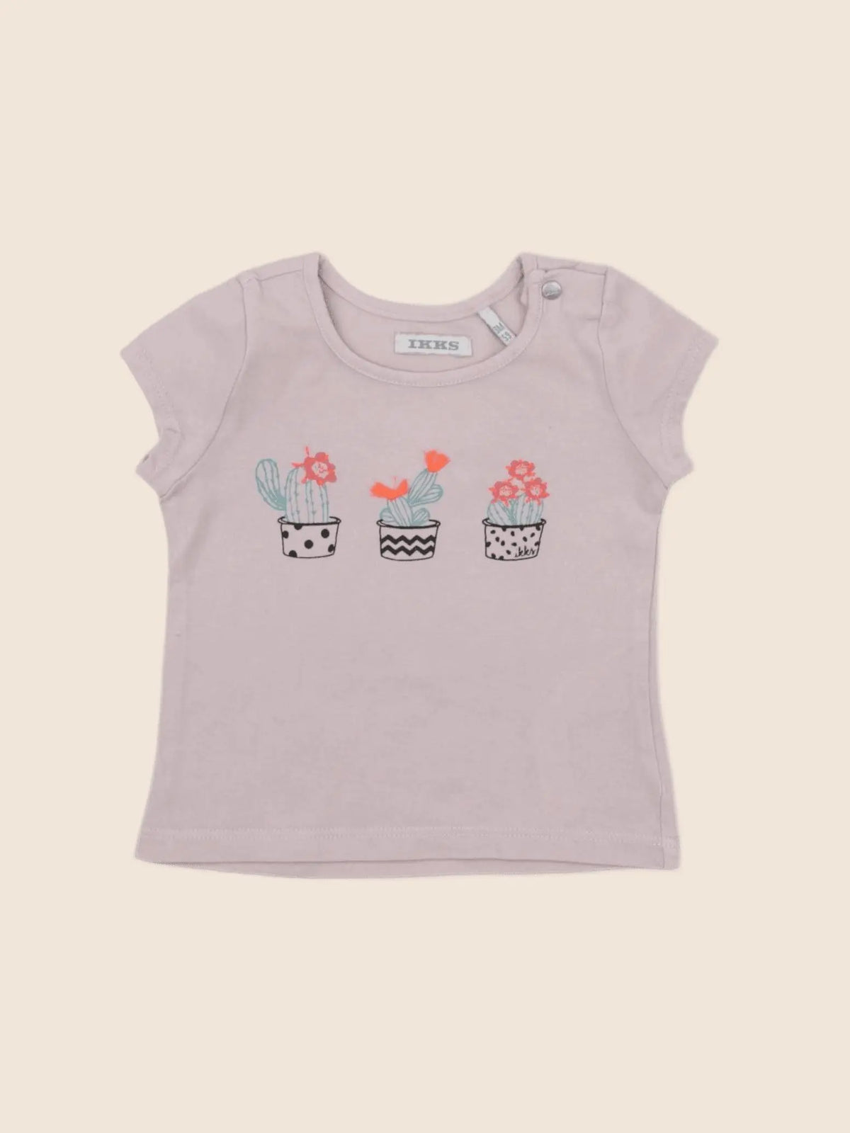 IKKS - tee-shirt rose - 3 mois