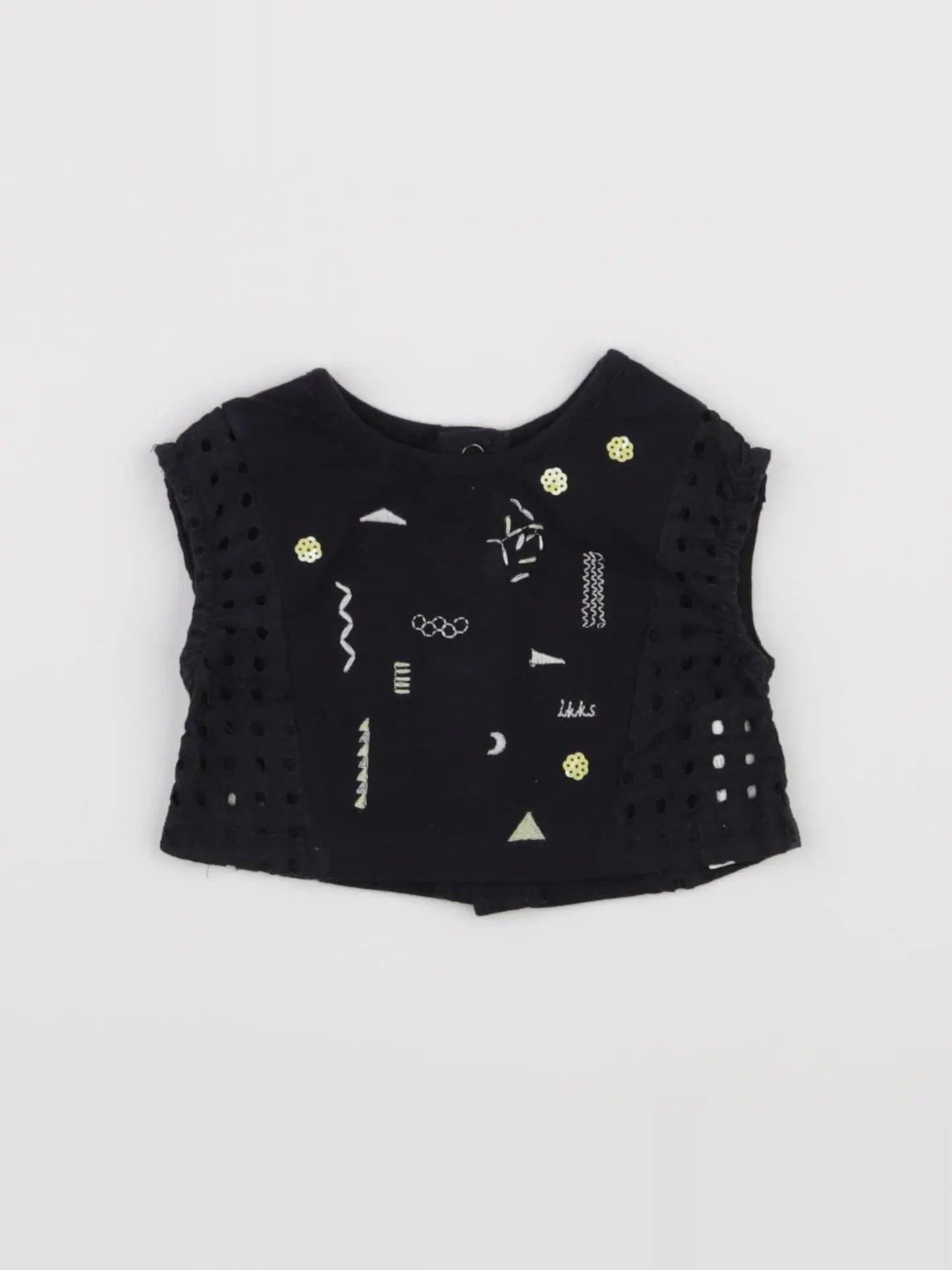 IKKS - débardeur bleu - 3 mois