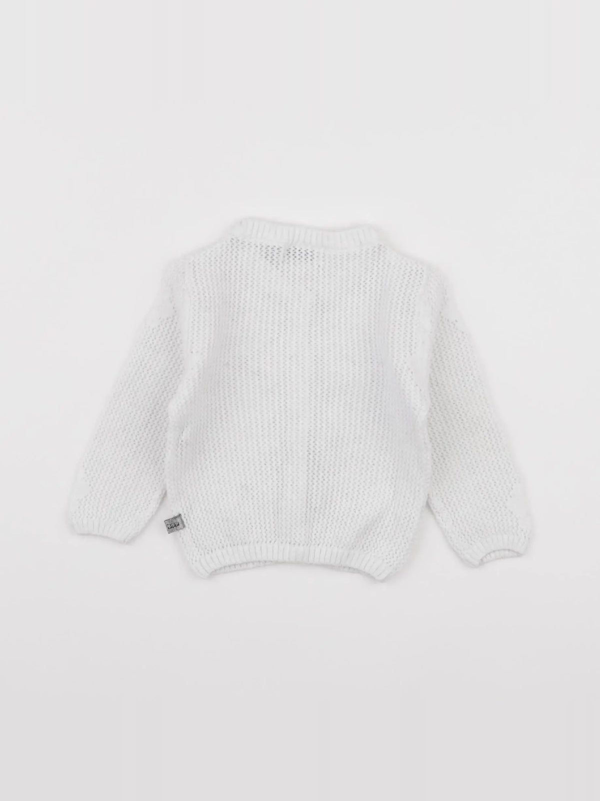IKKS - gilet blanc - 6 mois