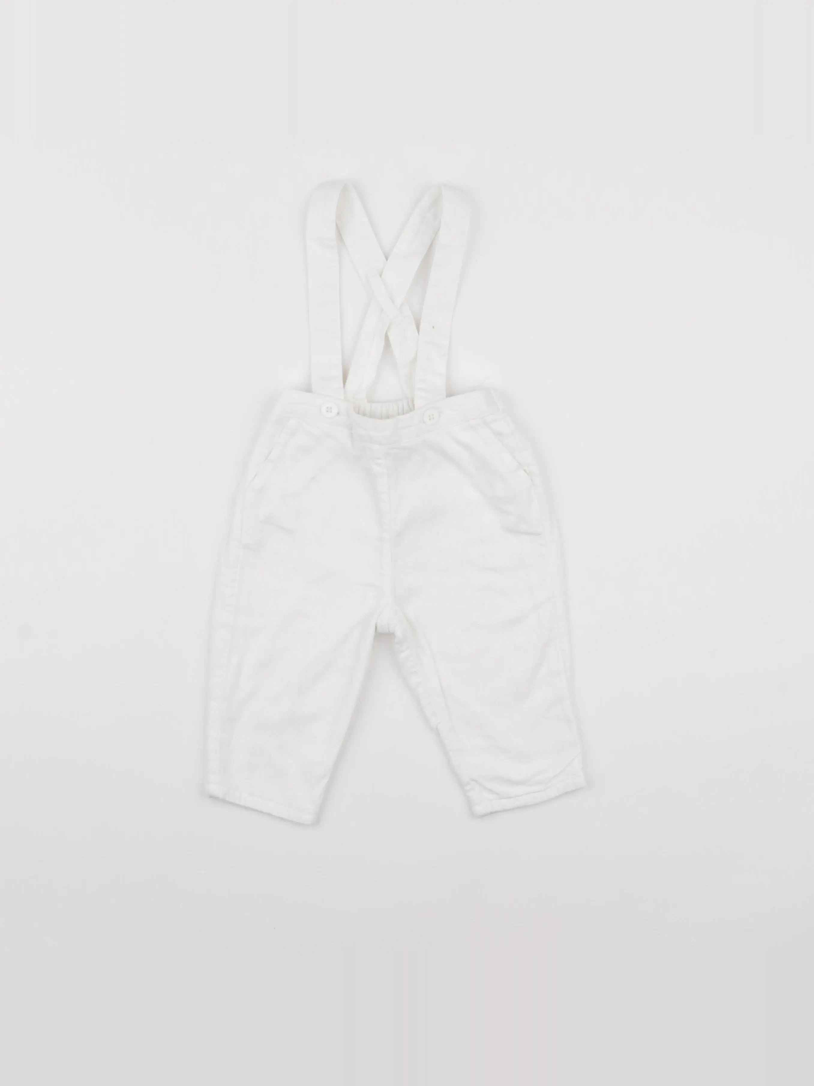 Cyrillus - pantalon blanc - 6 mois