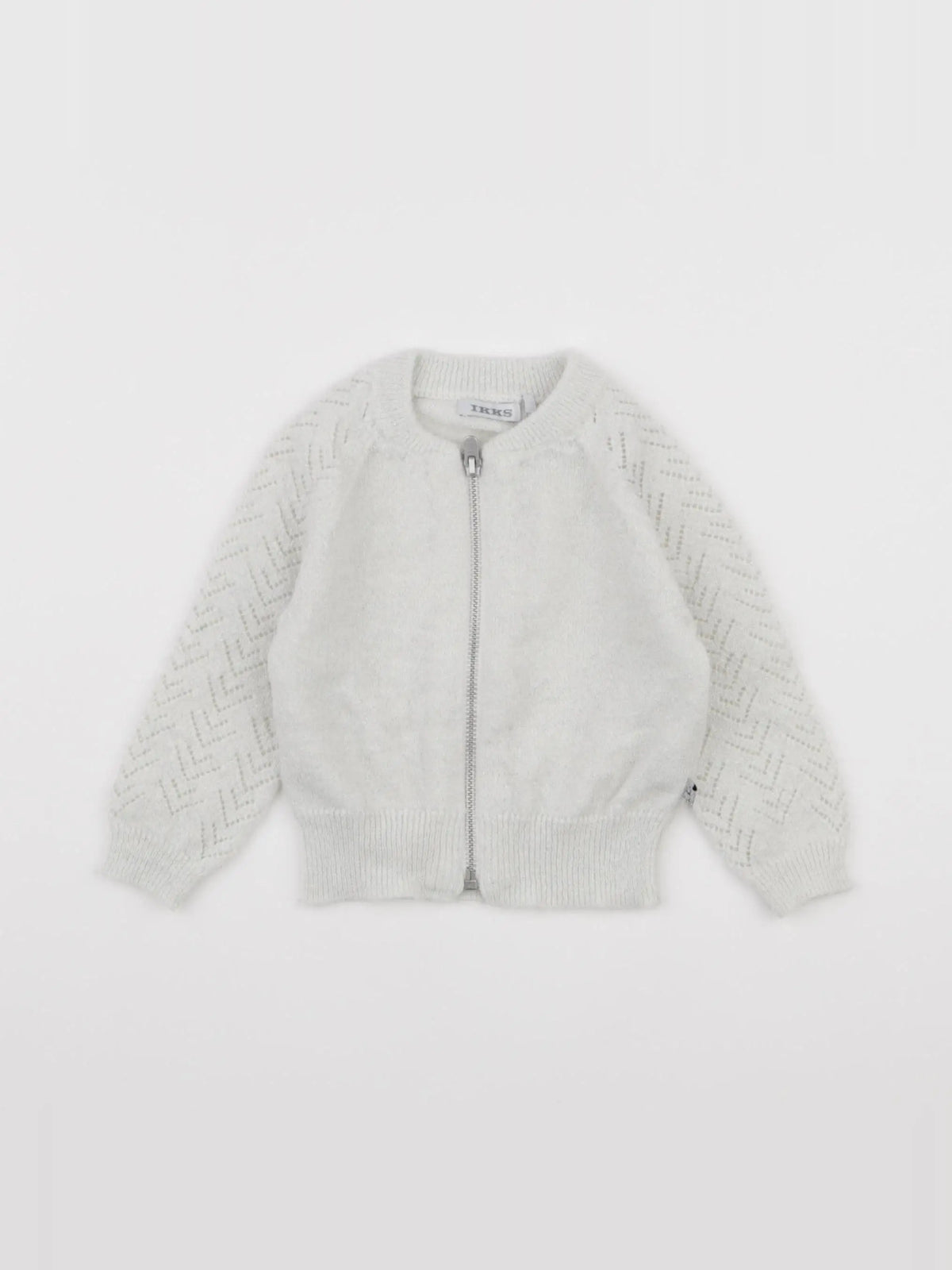 IKKS - gilet blanc - 12 mois