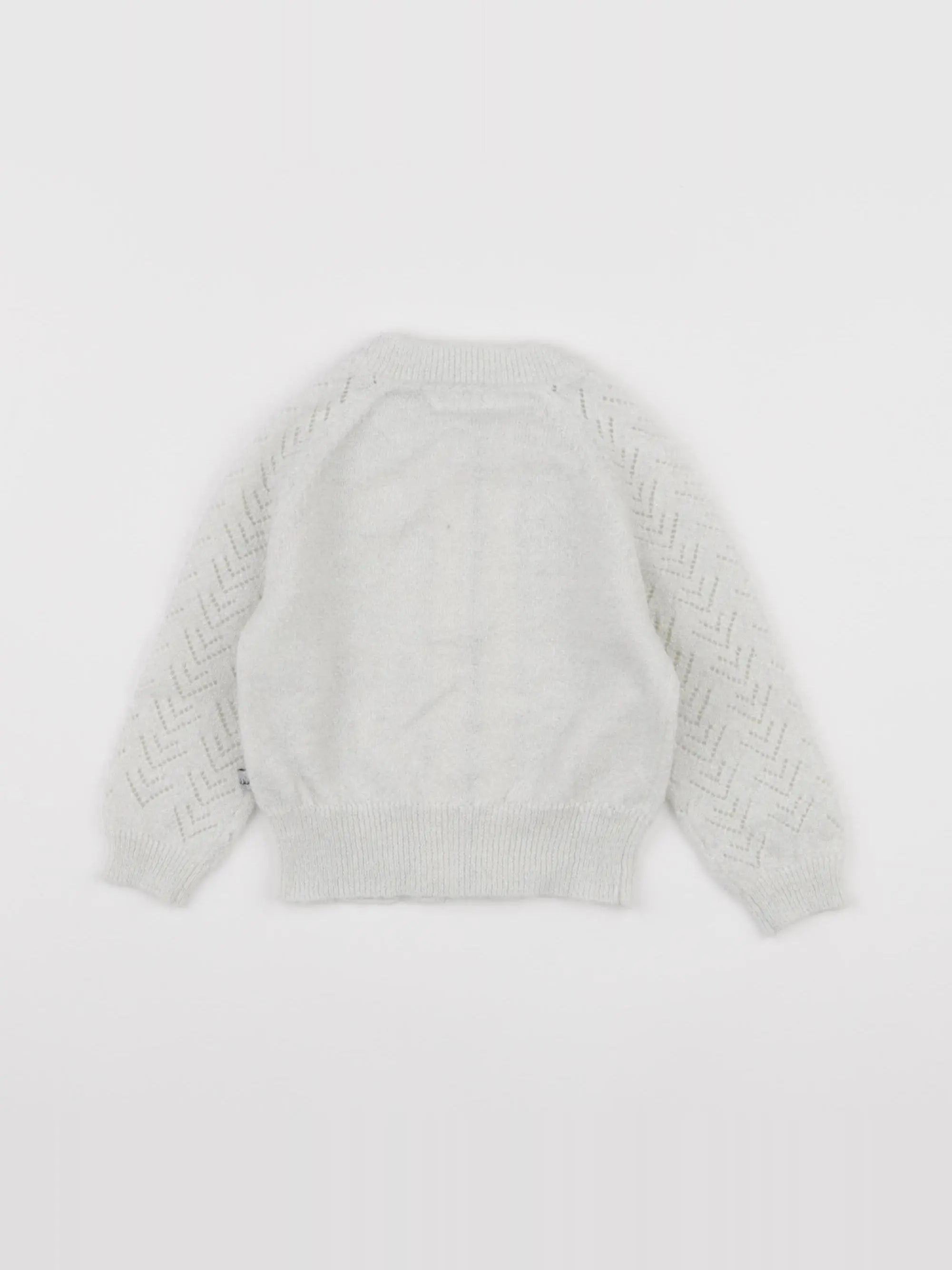 IKKS - gilet blanc - 12 mois