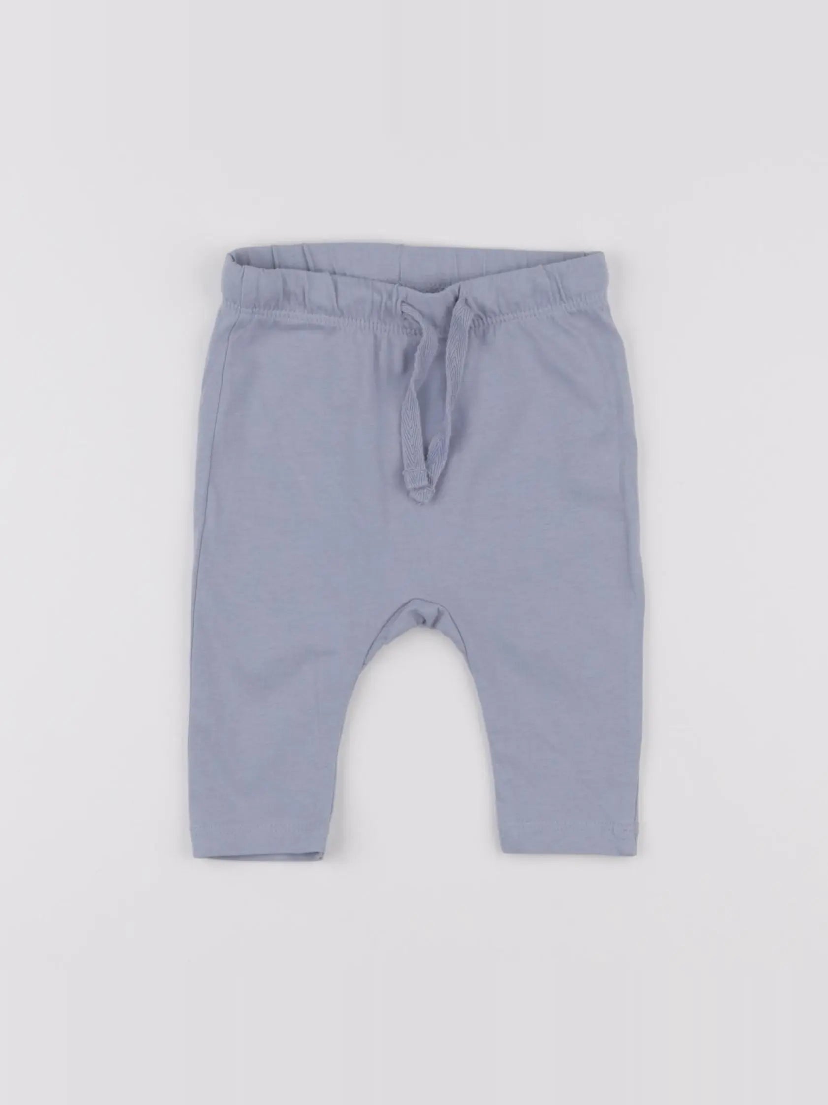 H&M - pantalon bleu - 2/4 mois