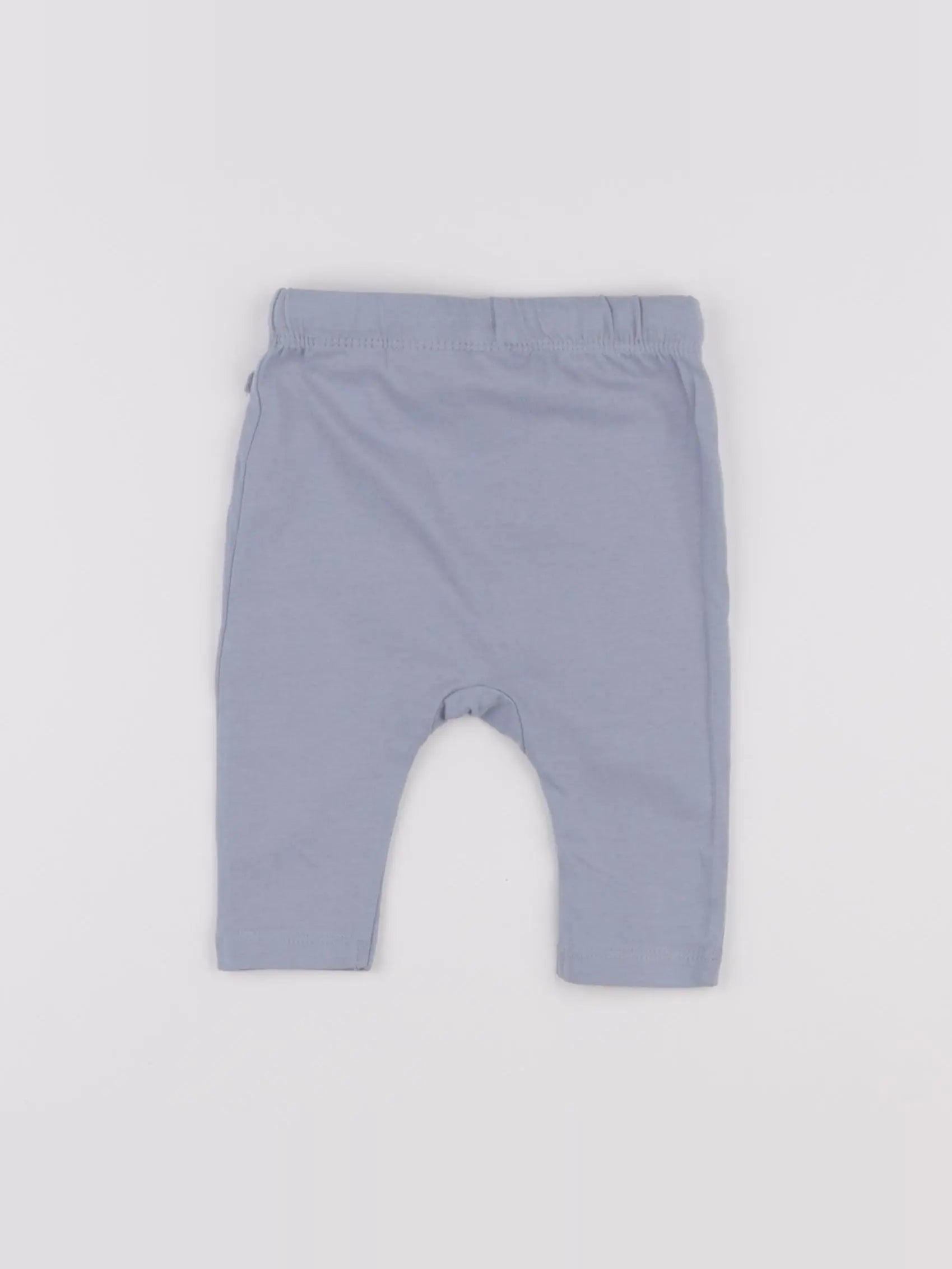 H&M - pantalon bleu - 2/4 mois