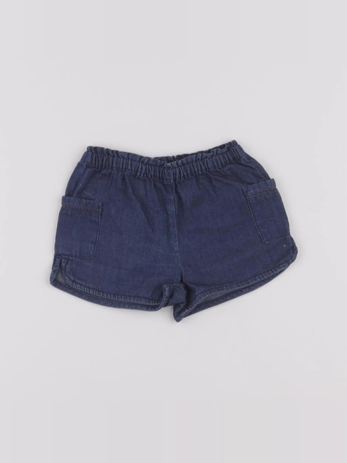 Boutchou - short bleu - 9 mois