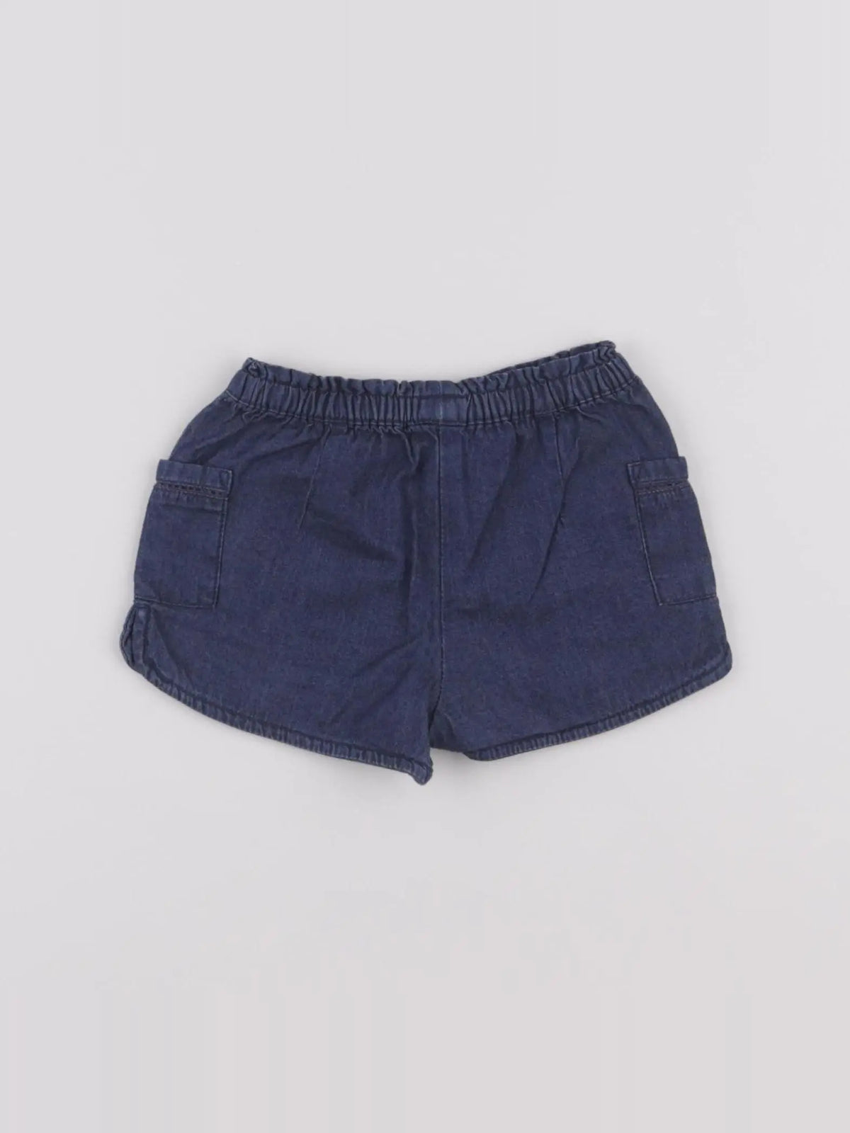 Boutchou - short bleu - 9 mois