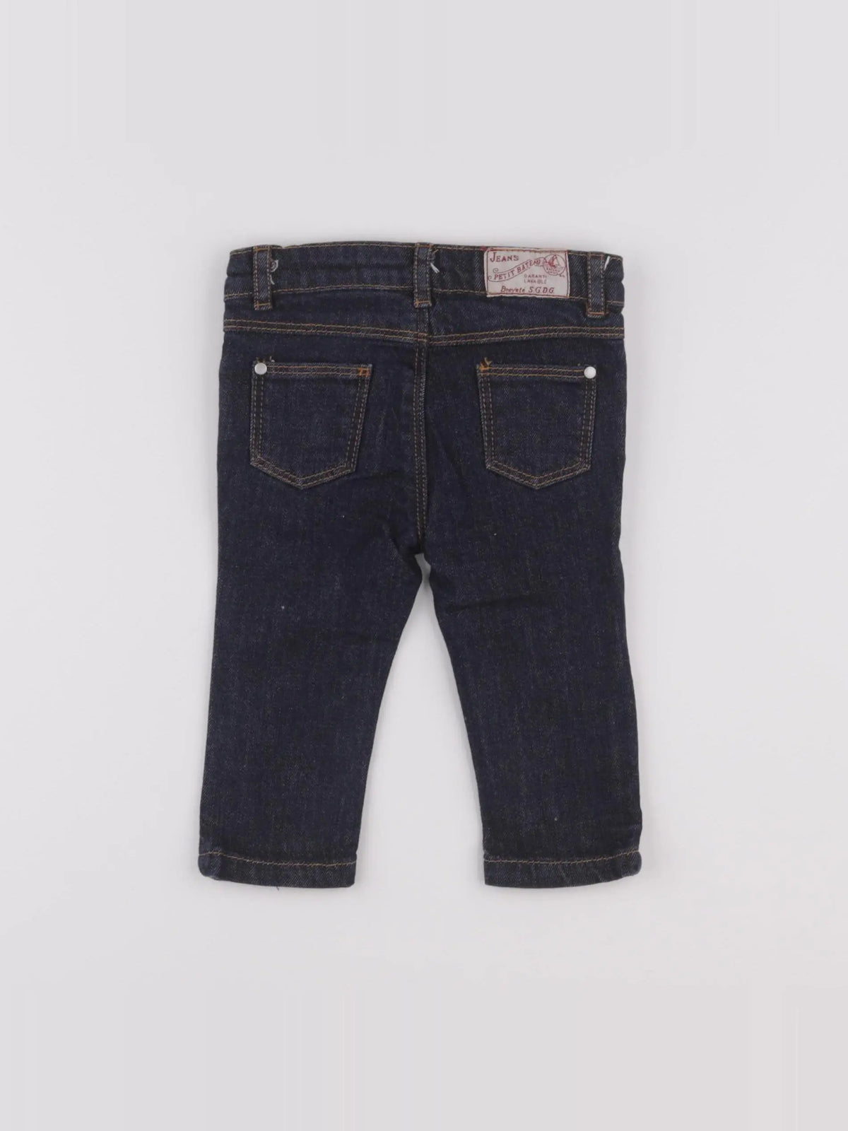 Petit Bateau - jean bleu - 6 mois