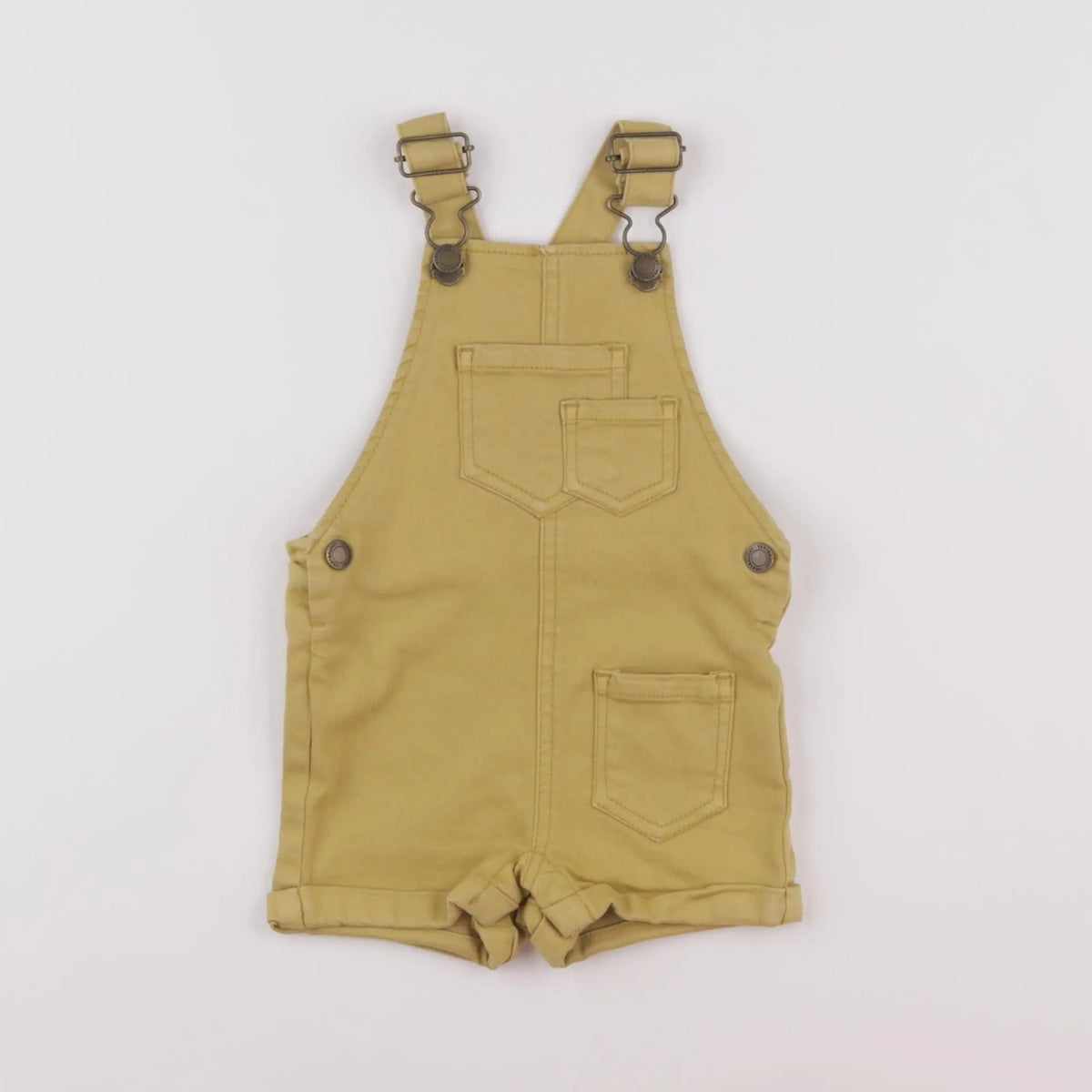 Vertbaudet - salopette jaune - 9 mois