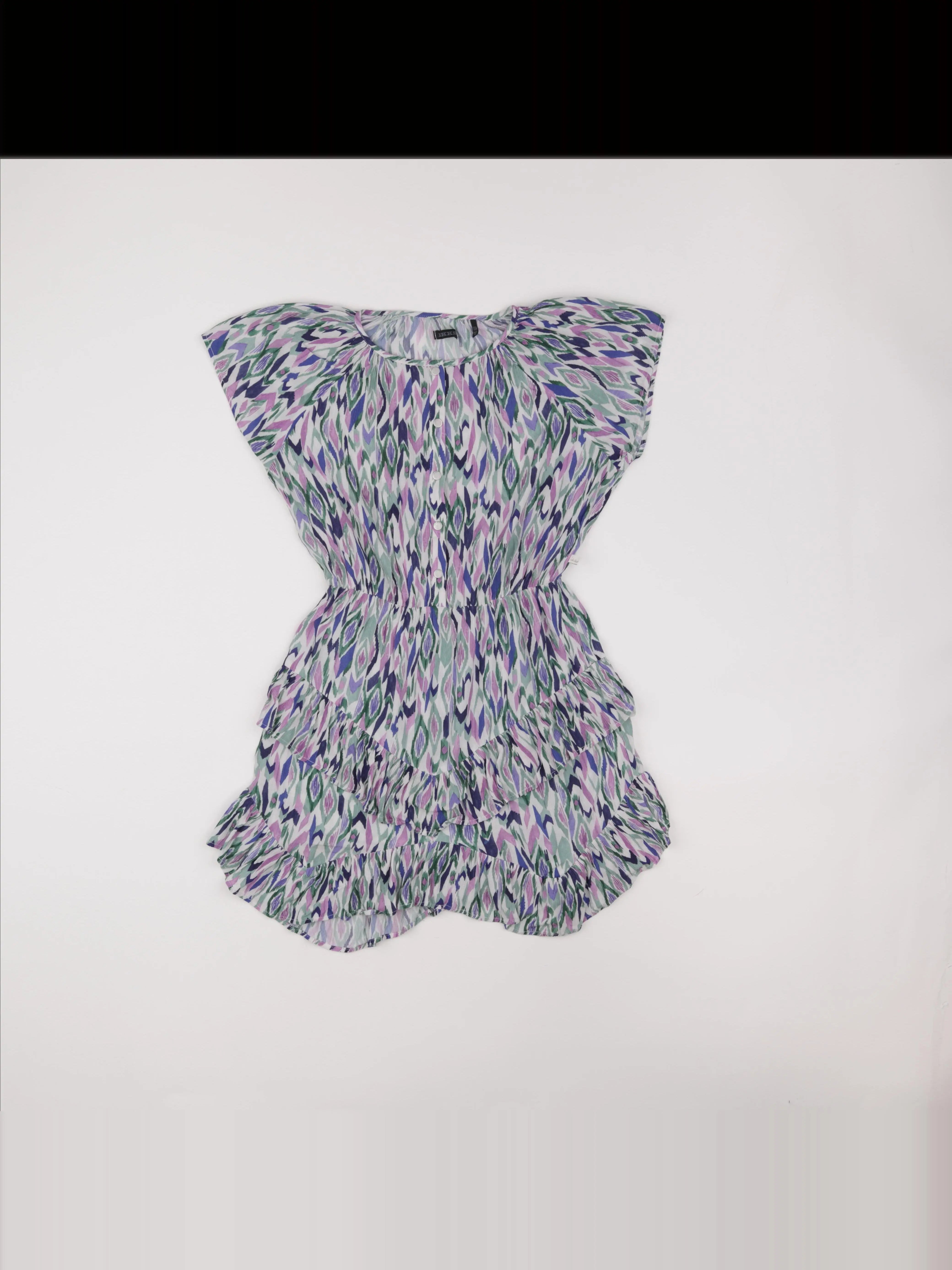 IKKS - combinaison bleu, rose - 10 ans