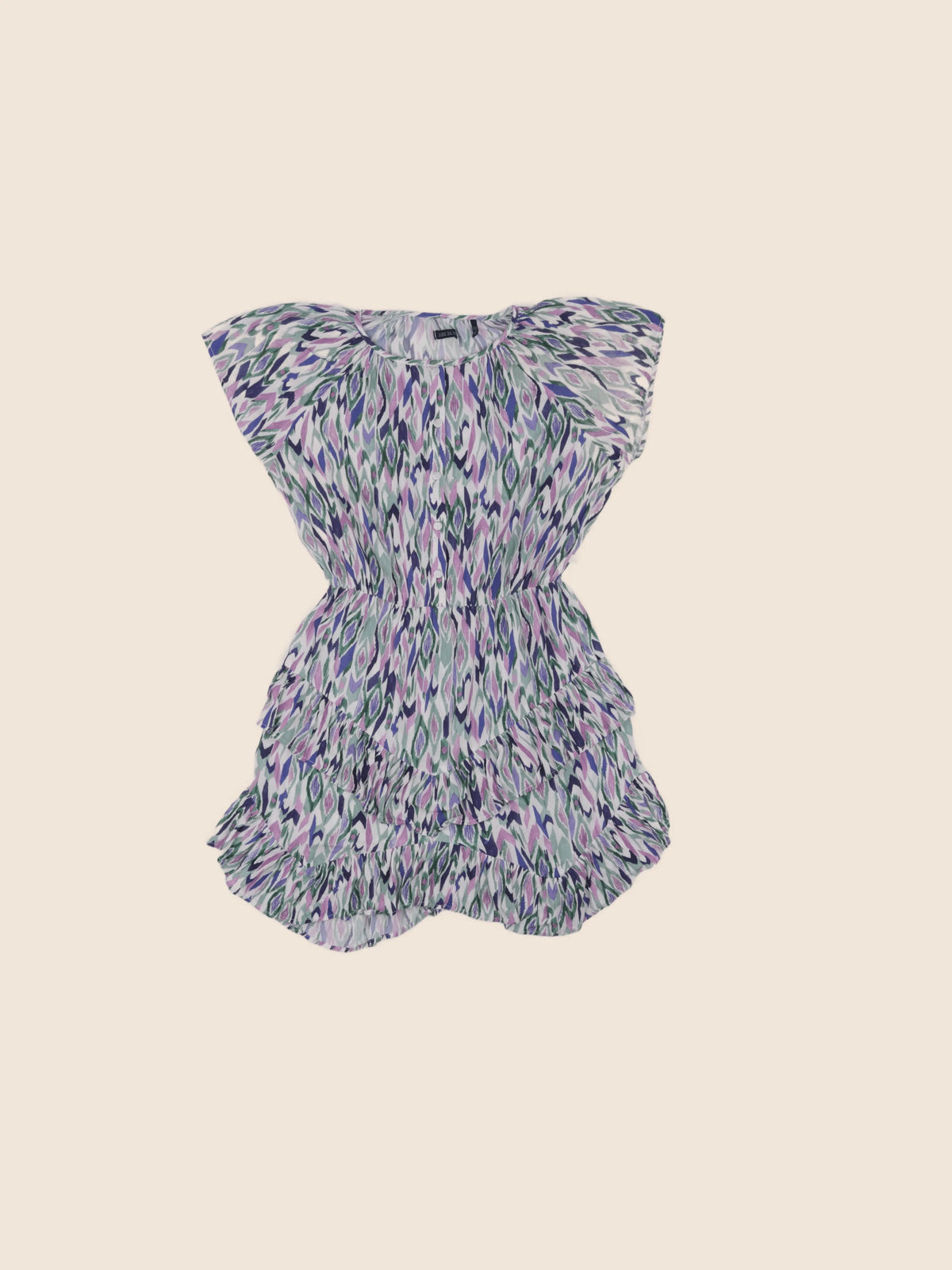 IKKS - combinaison bleu, rose - 10 ans