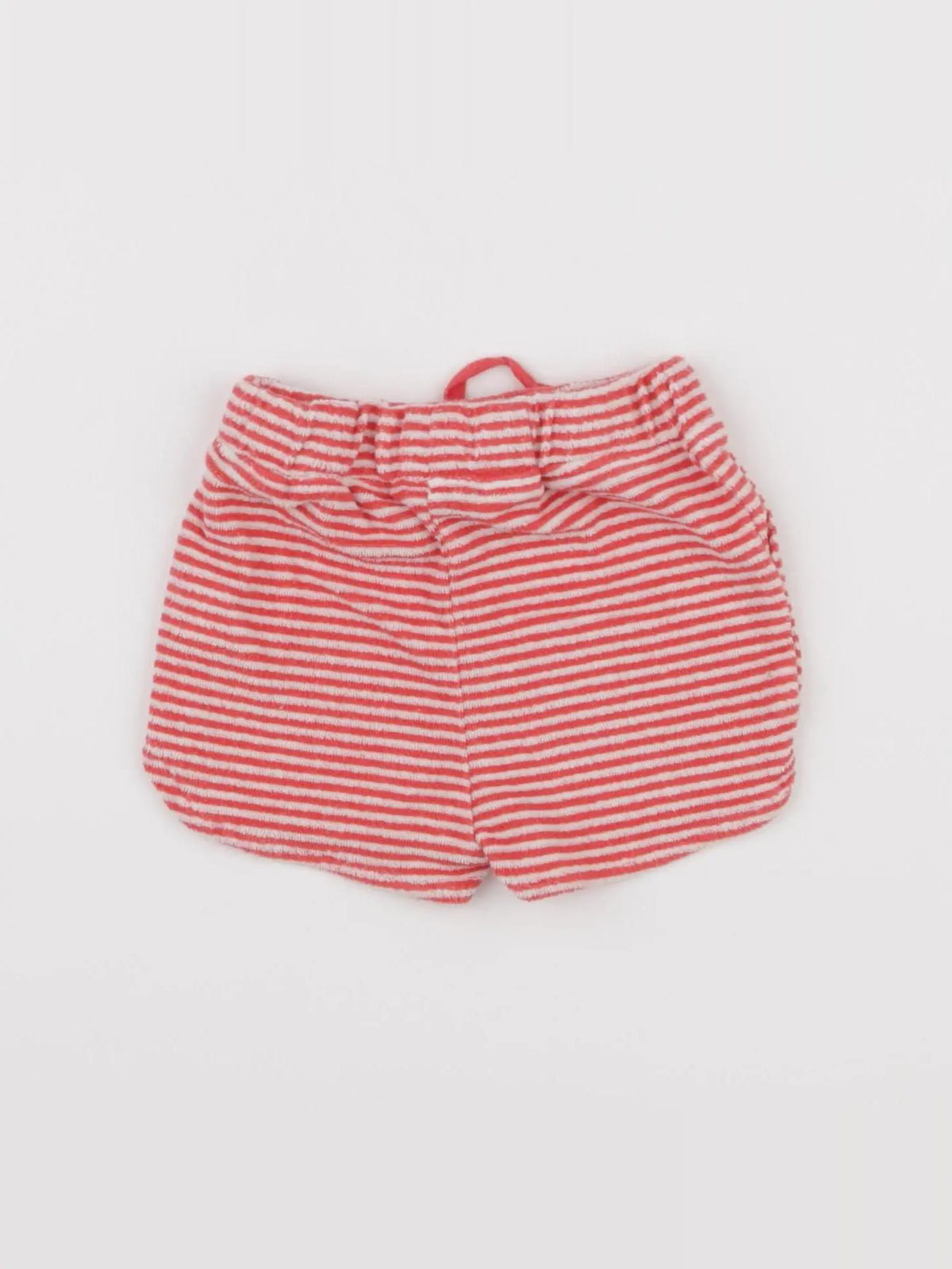 La Redoute - short rouge - 9 mois