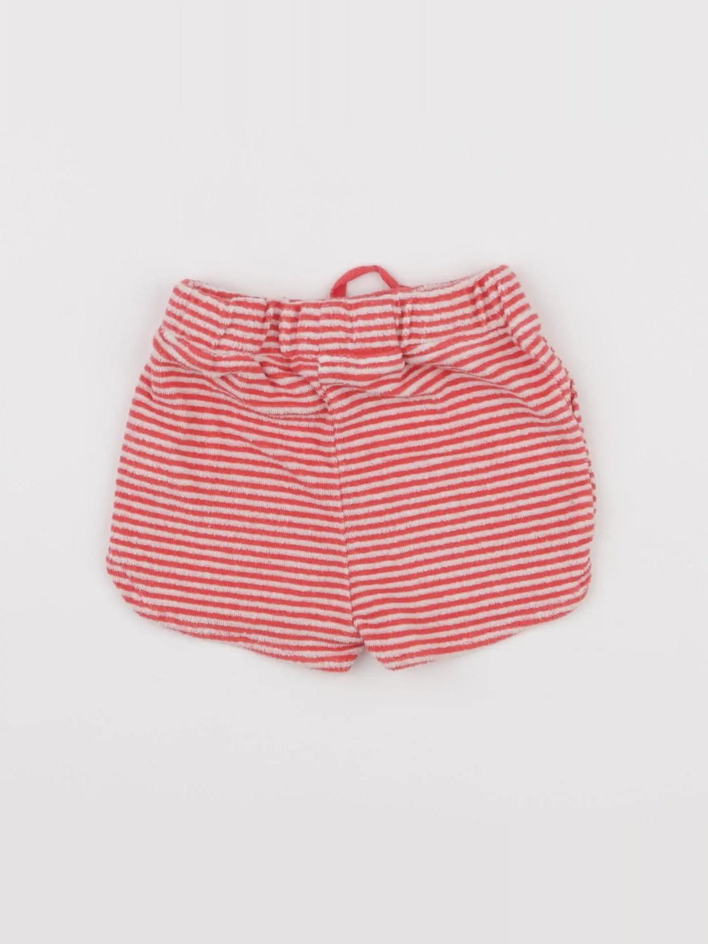 La Redoute - short rouge - 9 mois
