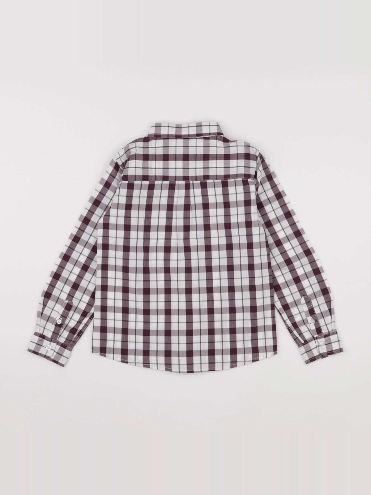 Gocco - chemise blanc, rouge - 4/5 ans