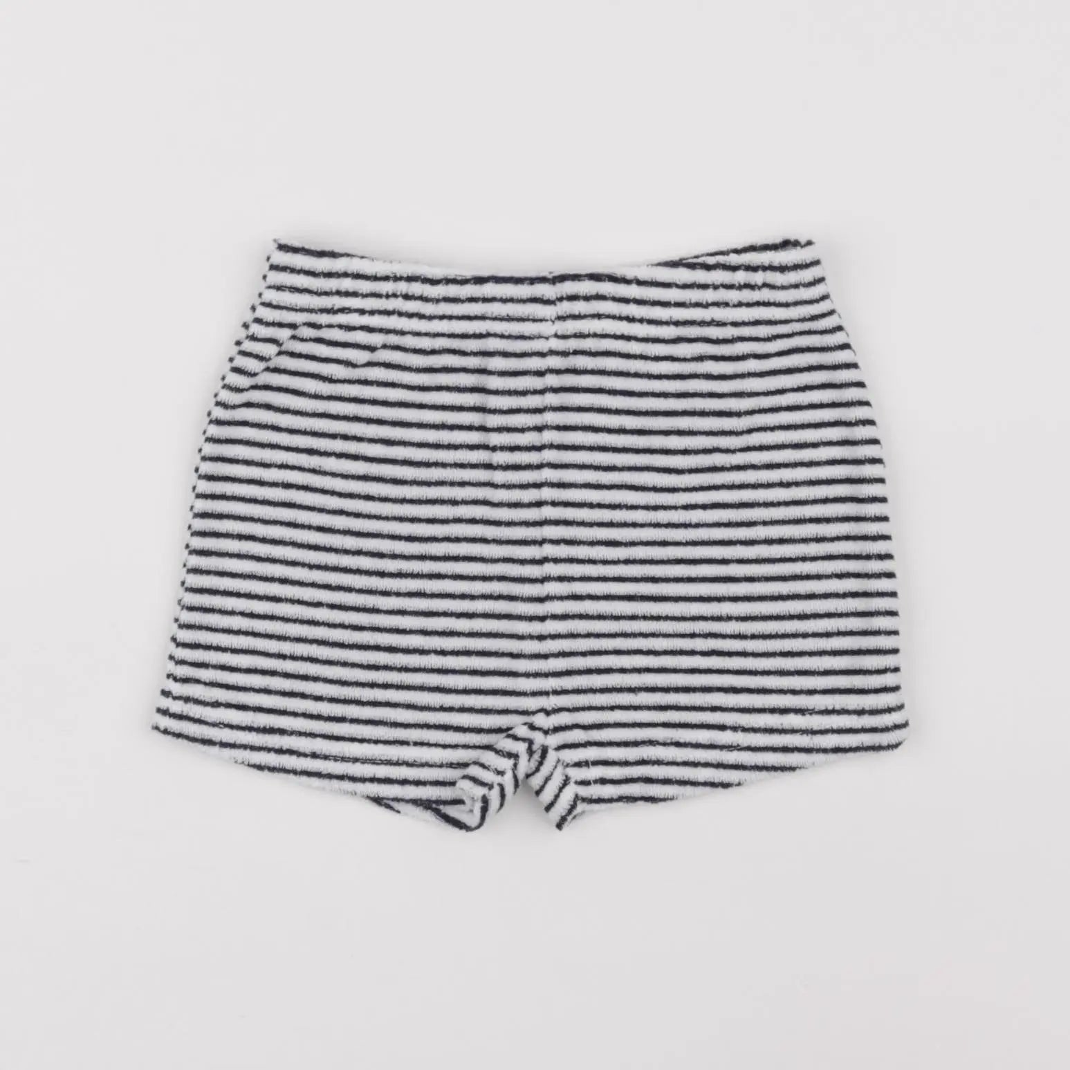 Vertbaudet - short bleu, blanc - 12 mois