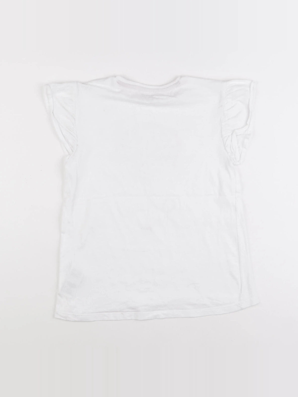 Vertbaudet - tee-shirt blanc - 12 ans