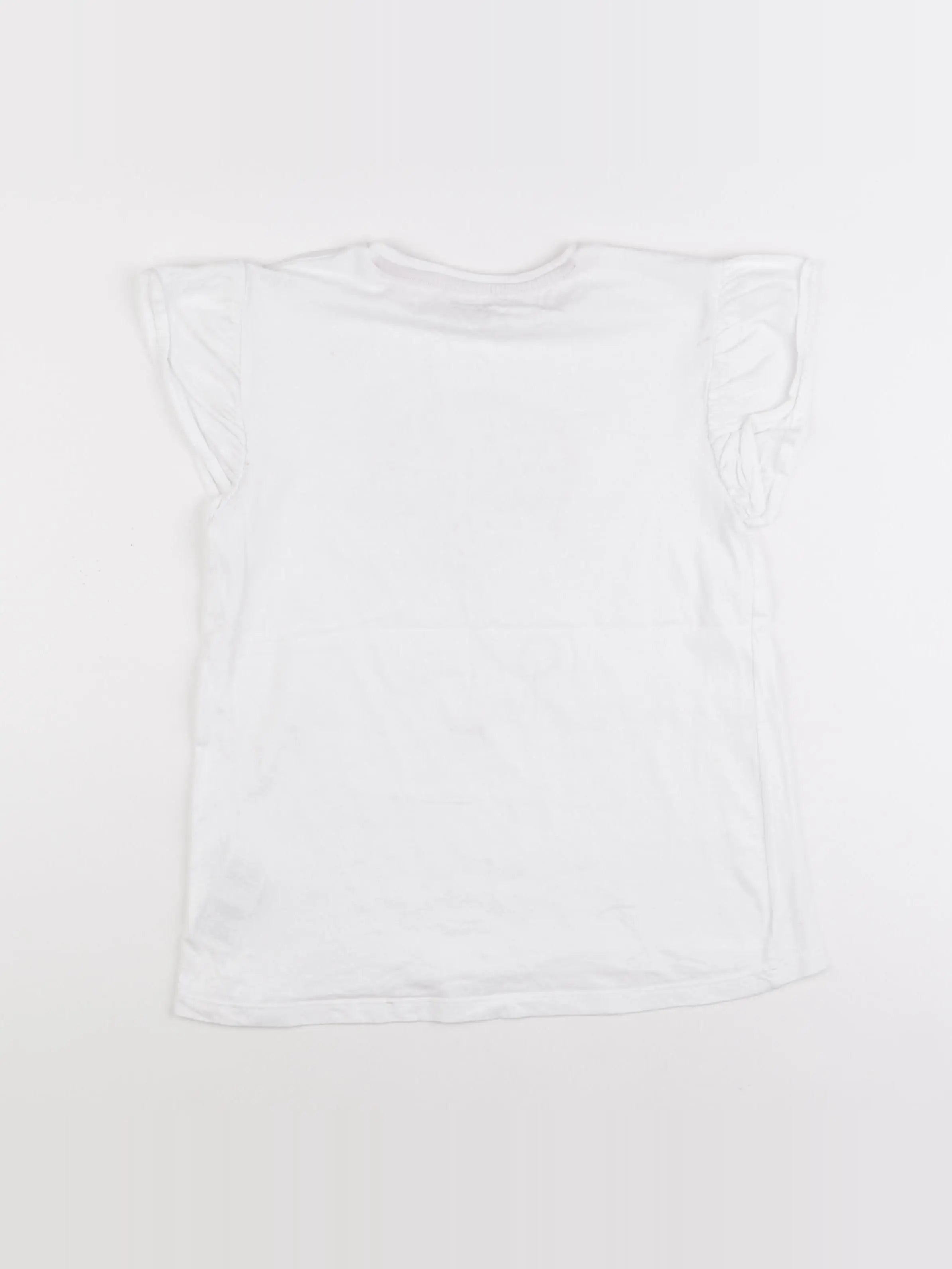 Vertbaudet - tee-shirt blanc - 12 ans