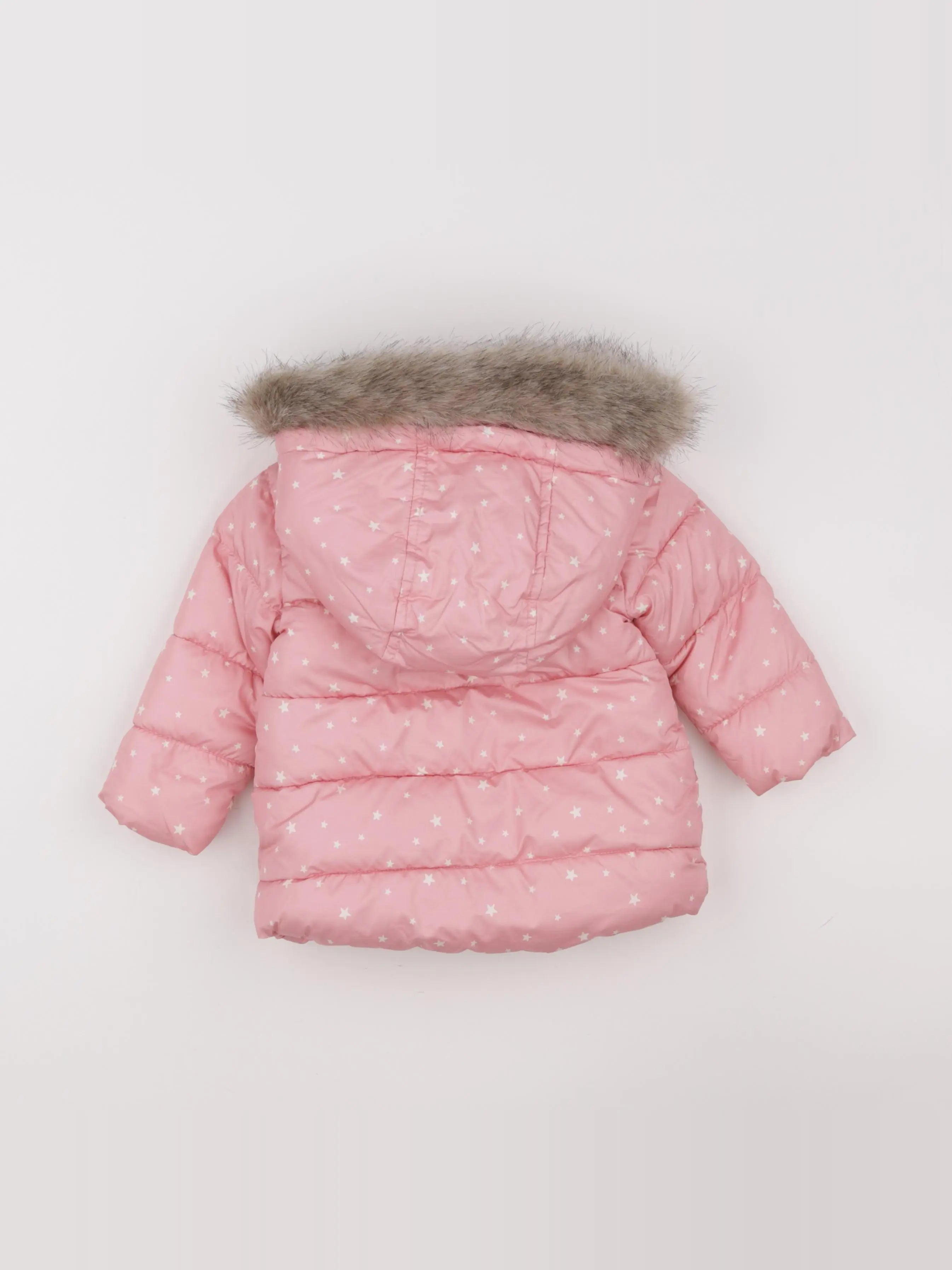 Sfera - doudoune rose - 12/18 mois