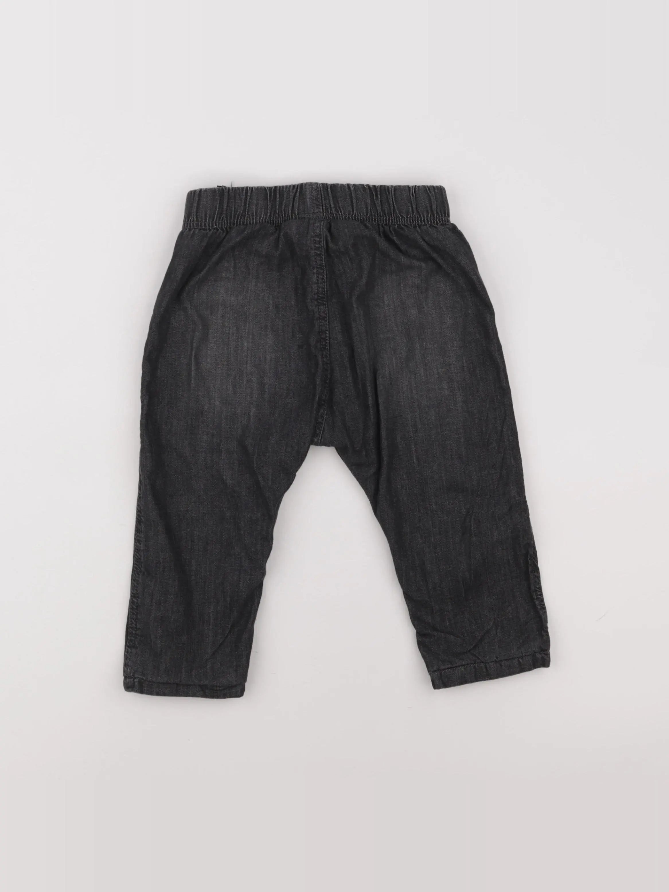 H&M - jean gris - 12/18 mois