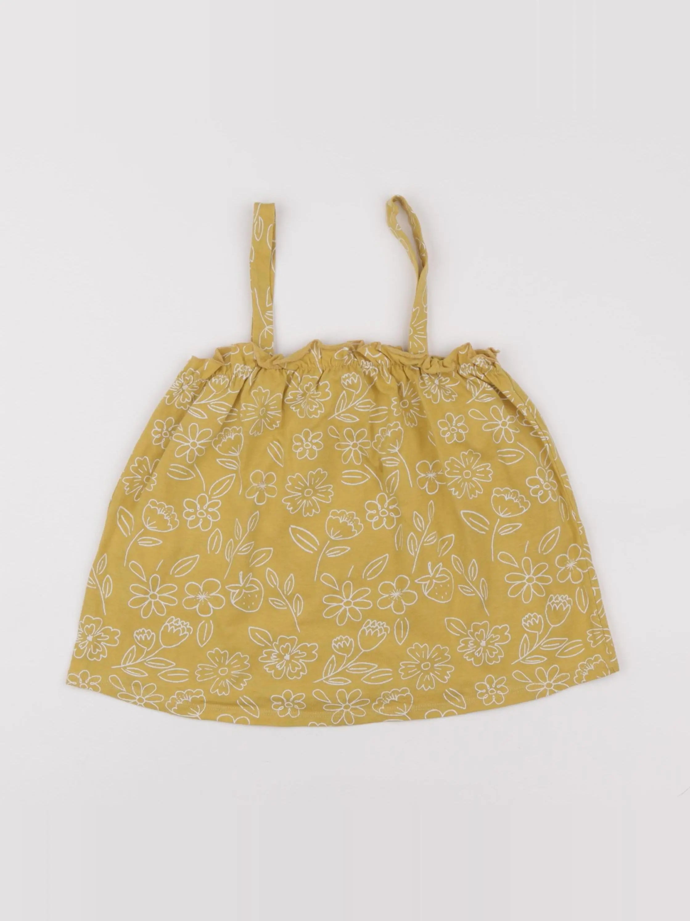 Mango - débardeur jaune - 9/10 ans