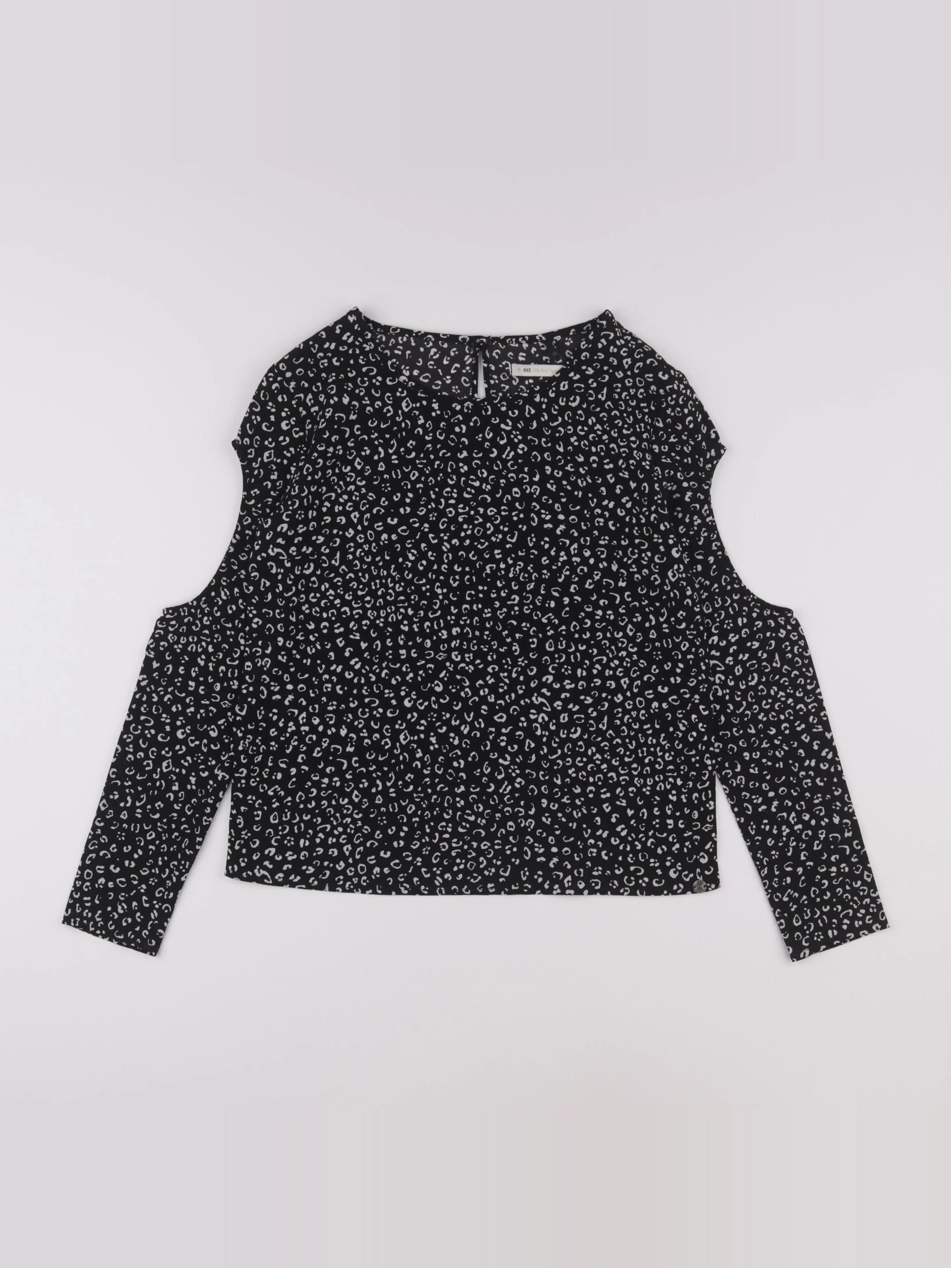 IKKS - blouse noir - 12 ans