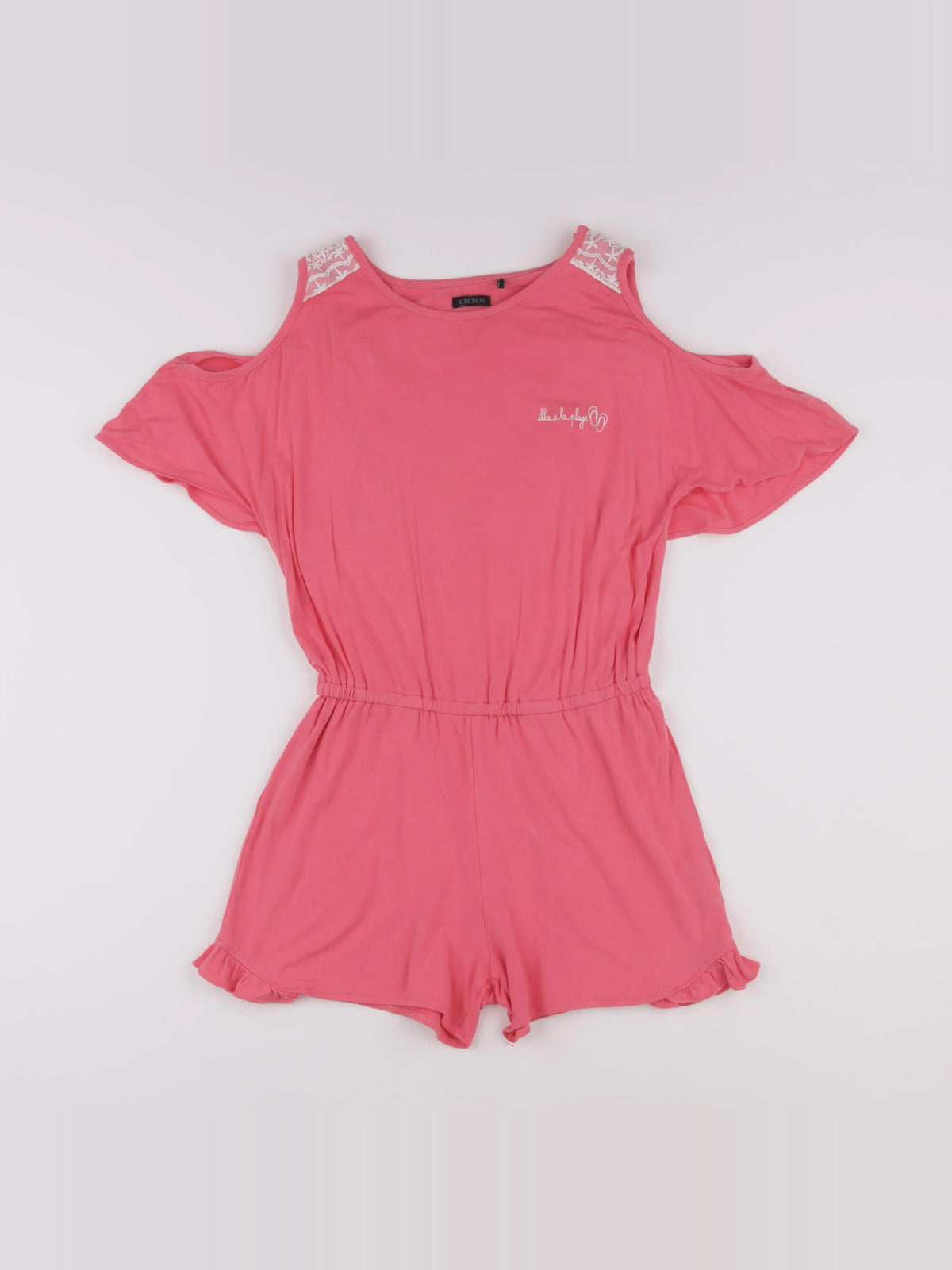 IKKS - combinaison rose - 10 ans
