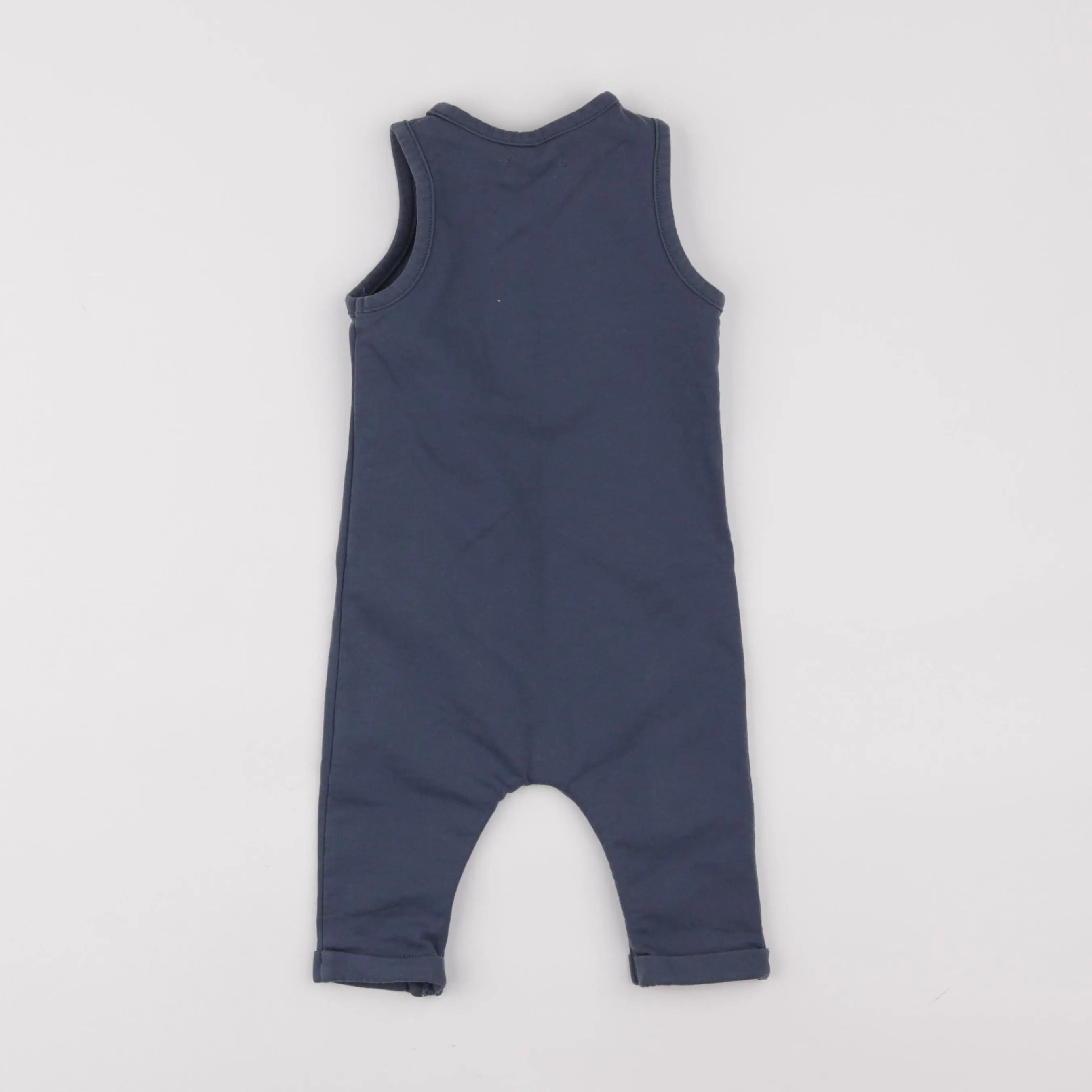 Vertbaudet - combinaison bleu - 6 mois