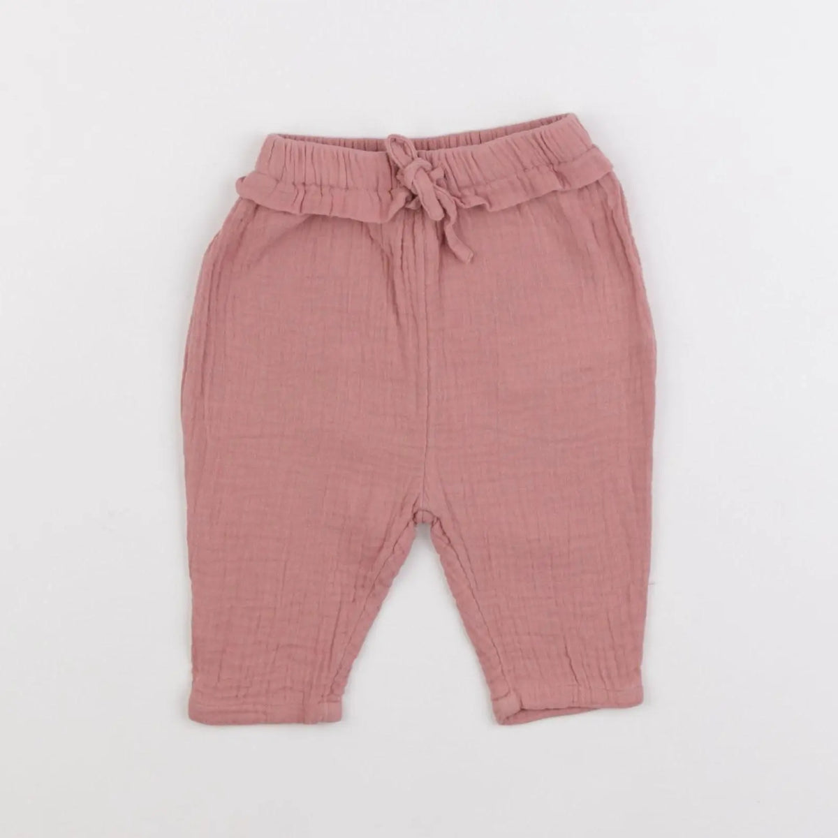 Vertbaudet - pantalon rose - 3 mois
